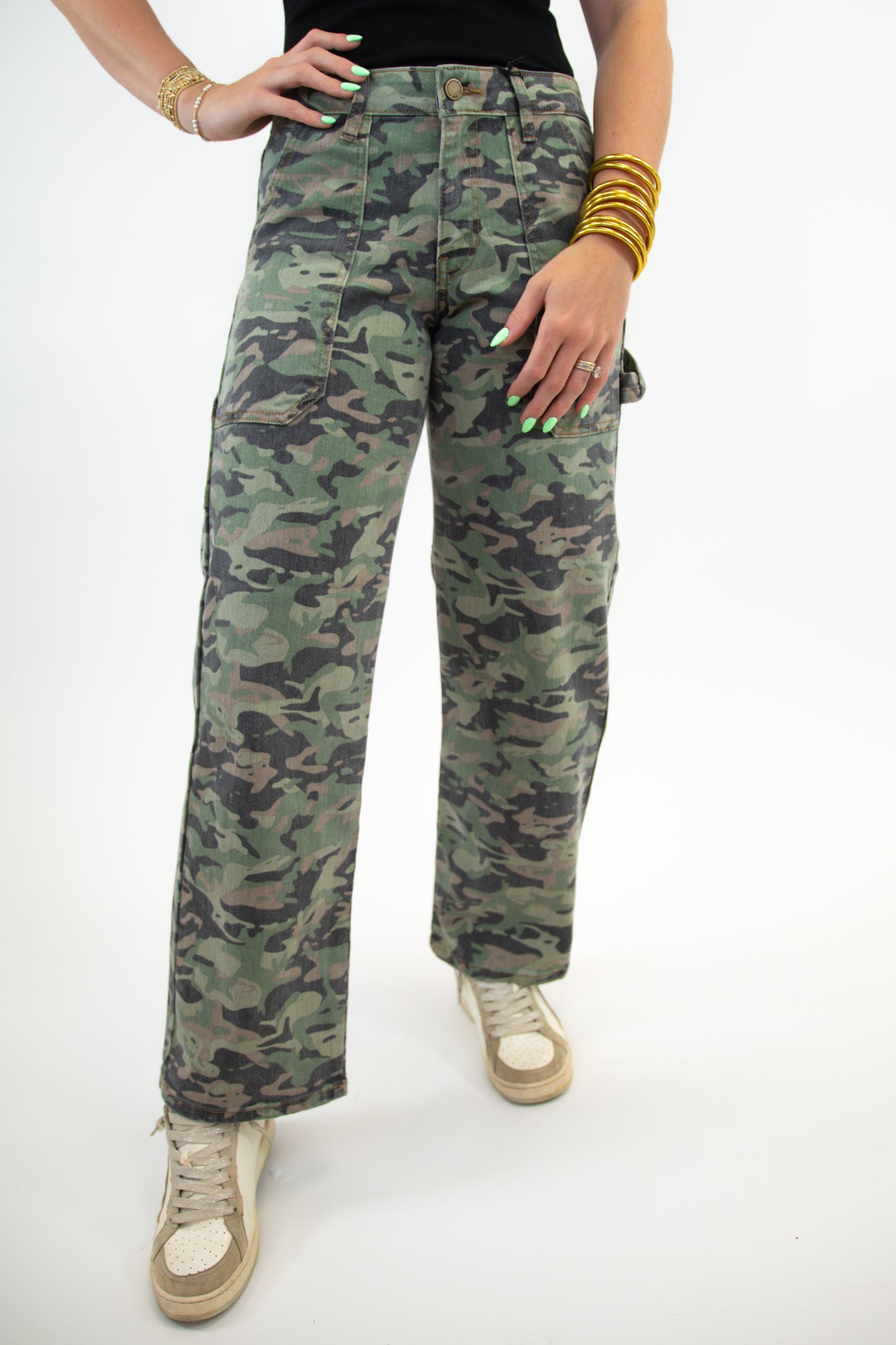 Camo Carpenter Jeans