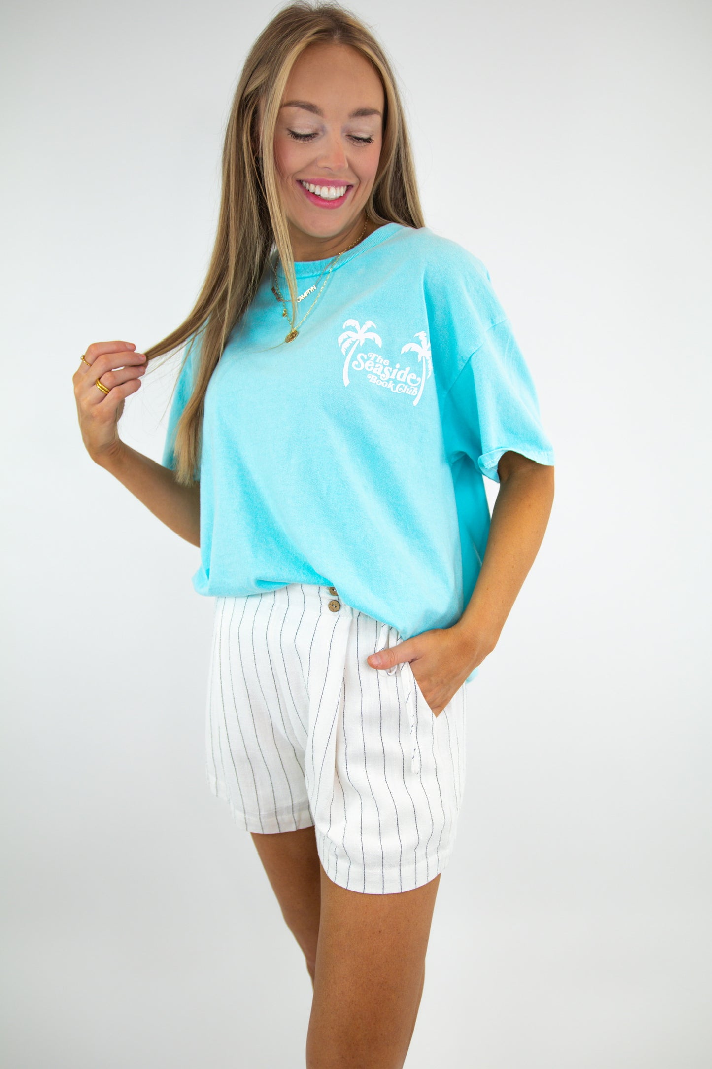 Seaside Book Club Graphic Tee