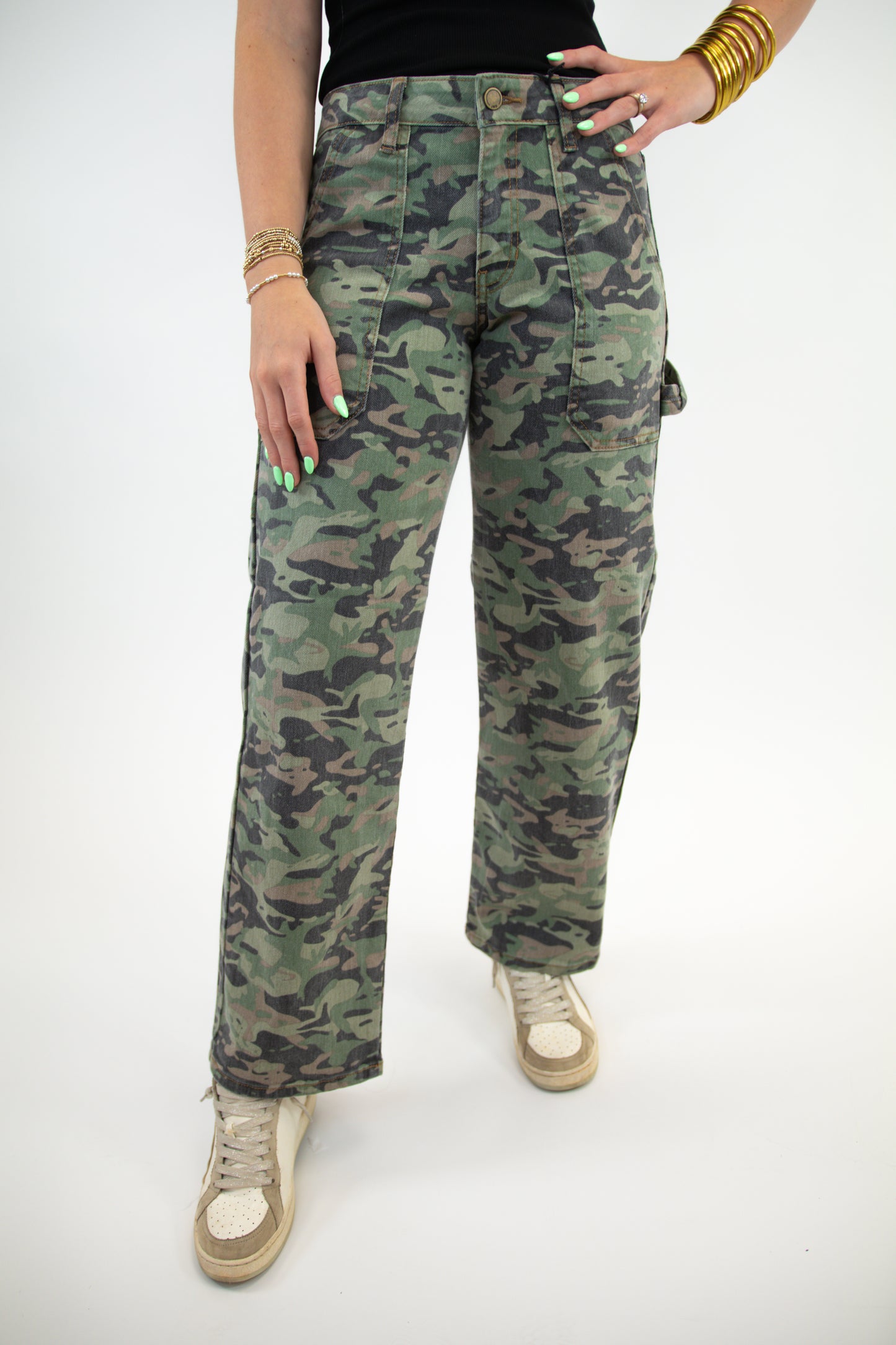 Camo Carpenter Jeans