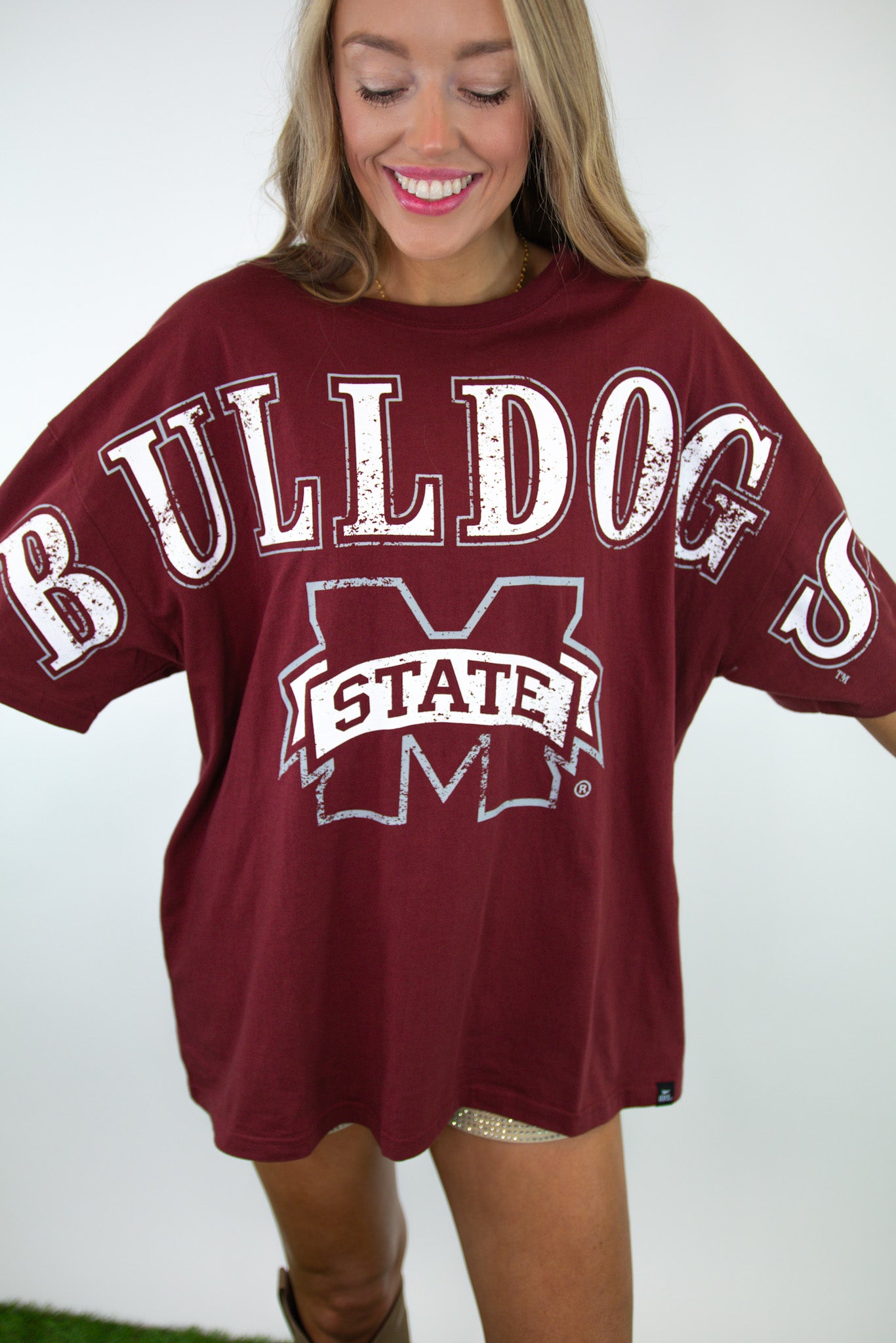 Dawgs Licensed Oversized Game Day Tee