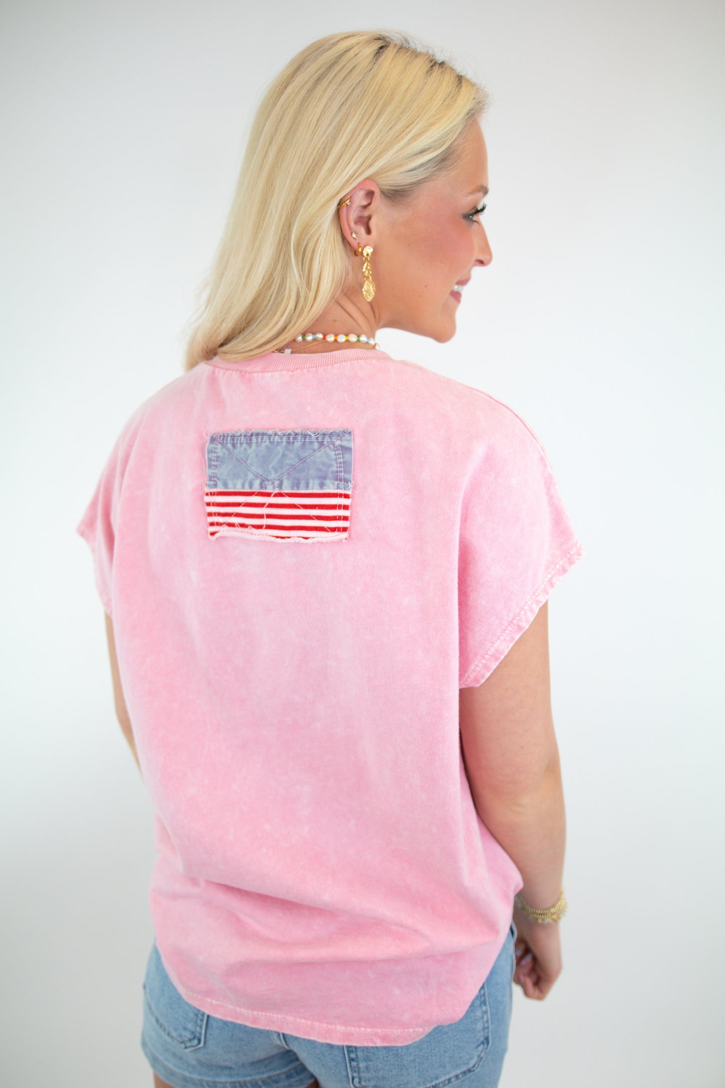Americana Mineral Wash Bow Top