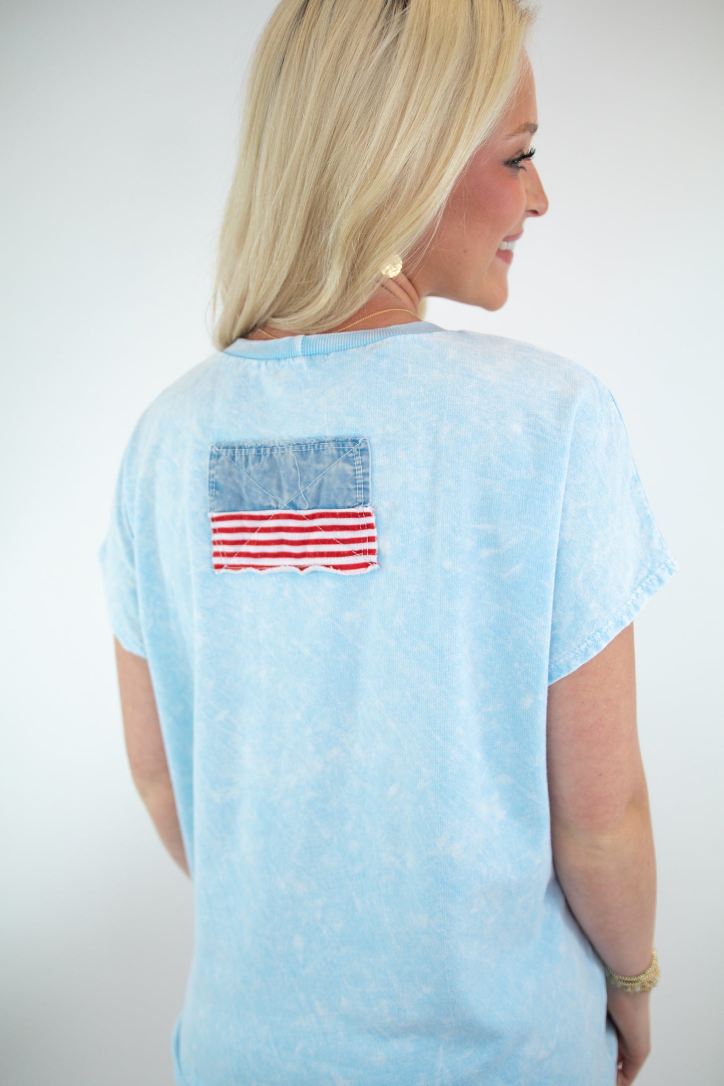 Americana Mineral Wash Bow Top