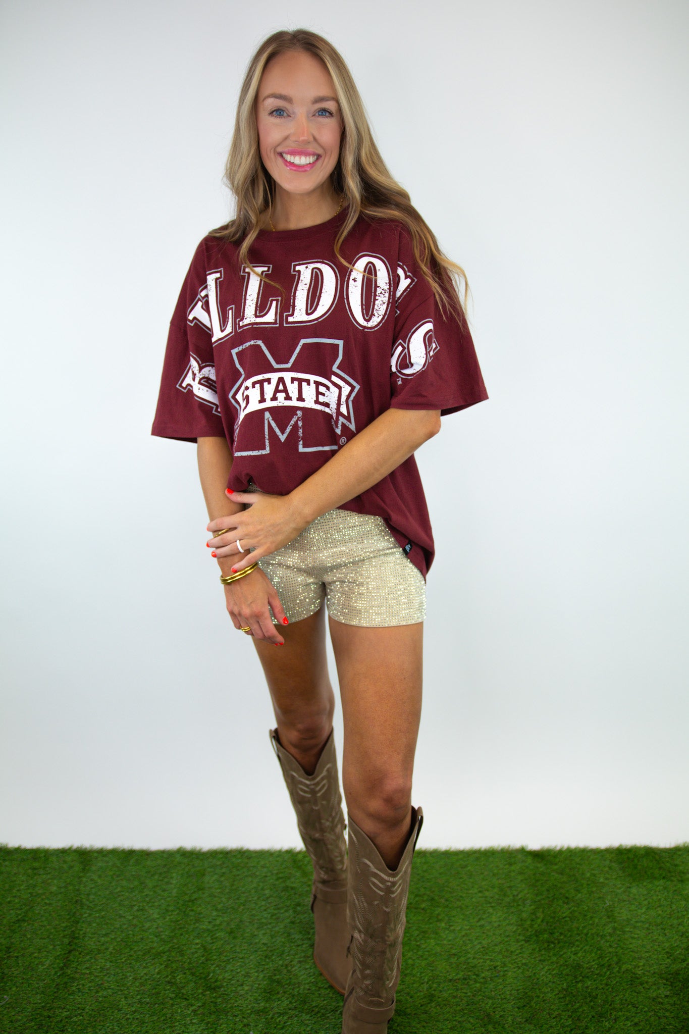 Dawgs Licensed Oversized Game Day Tee