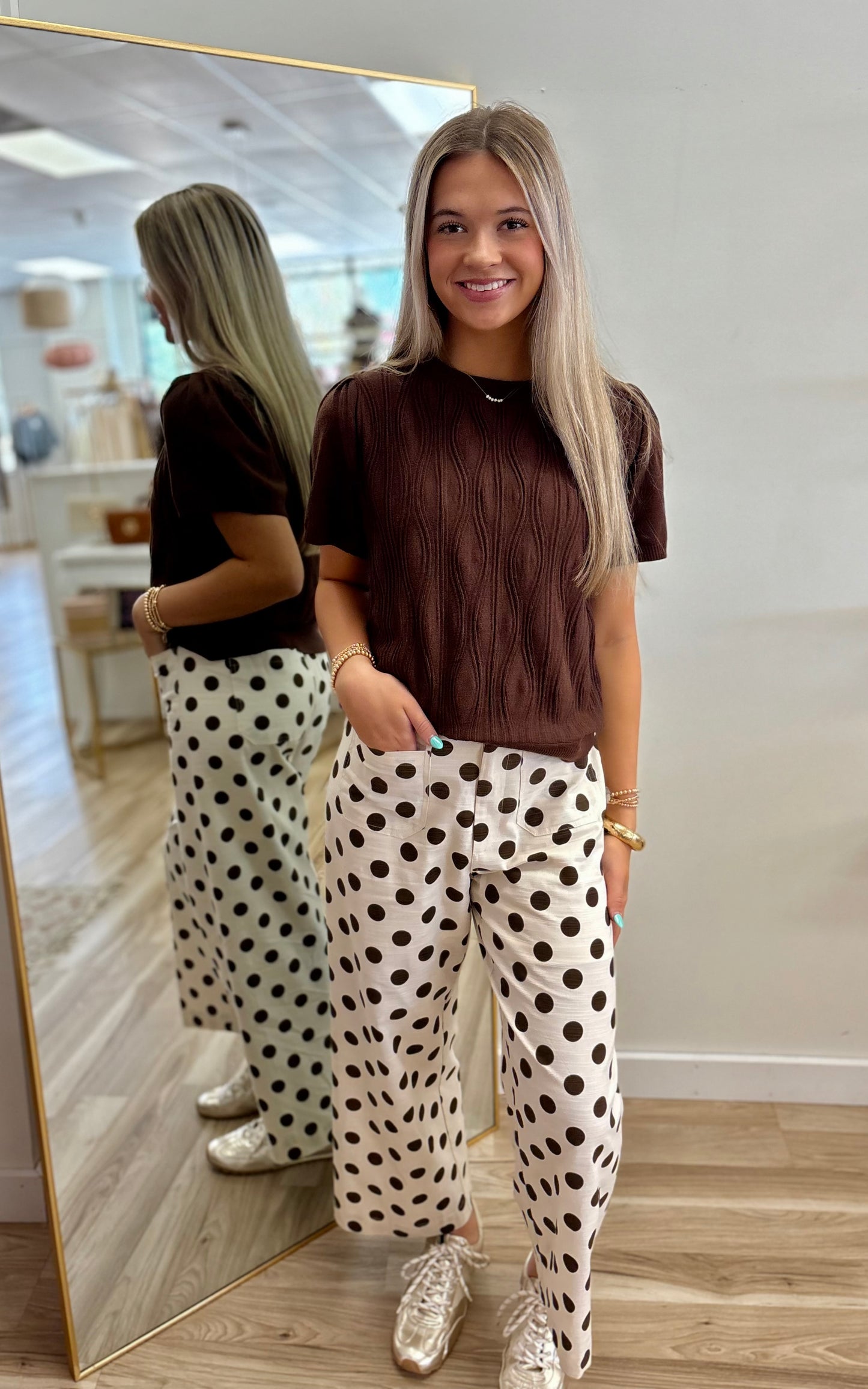 The Dottie Wide Leg Pants