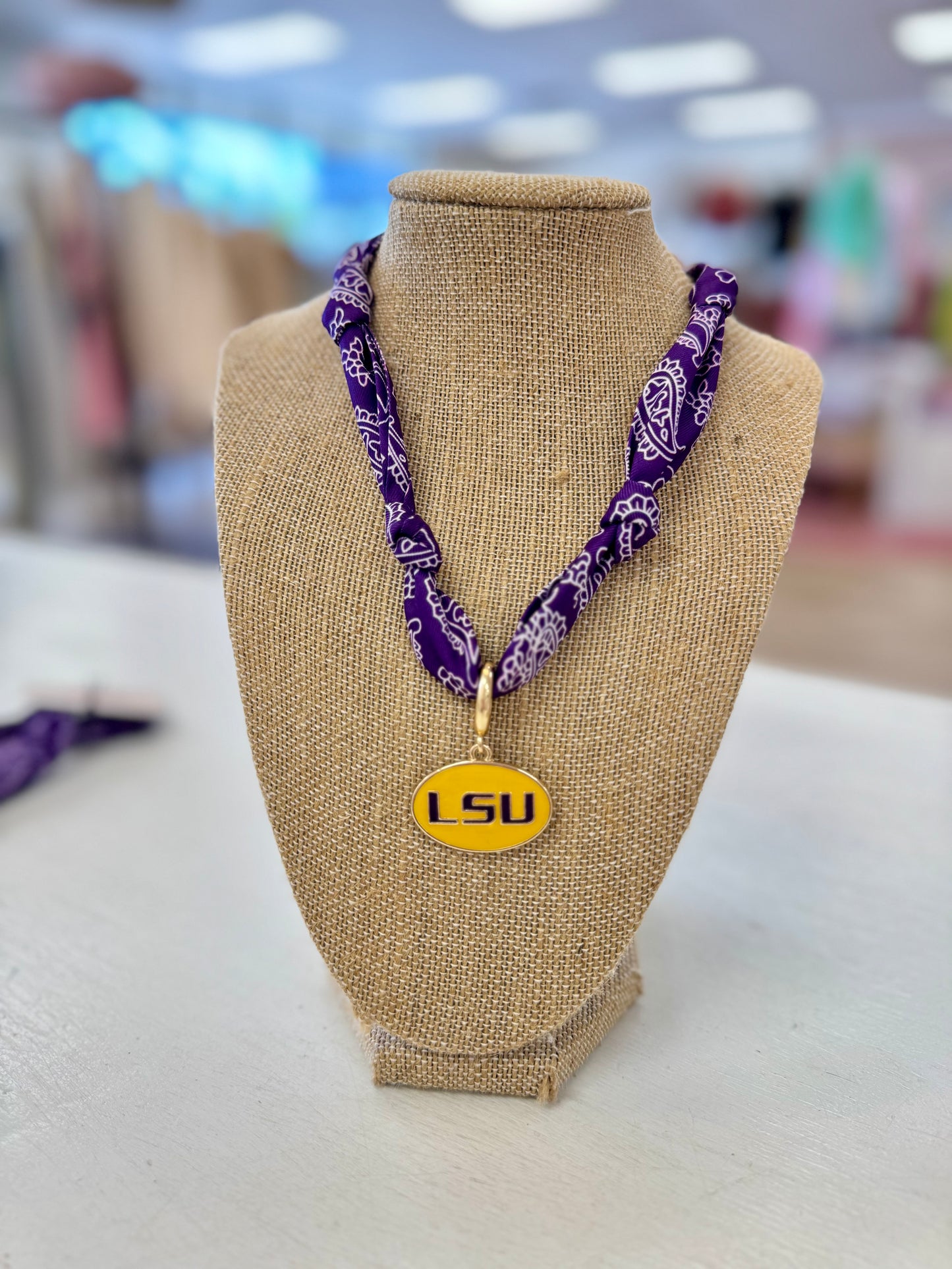 Tigers Scarf Necklace