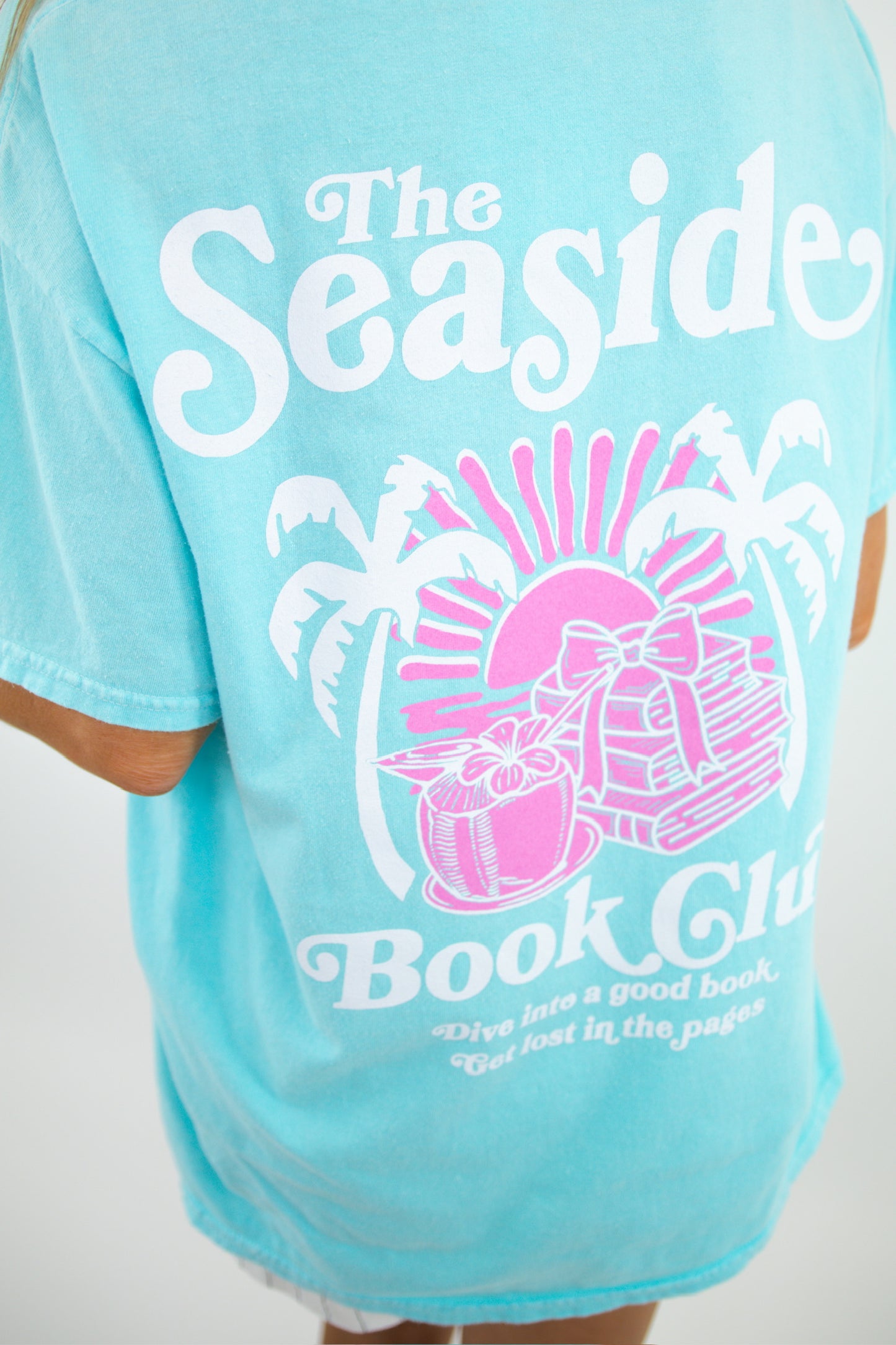 Seaside Book Club Graphic Tee