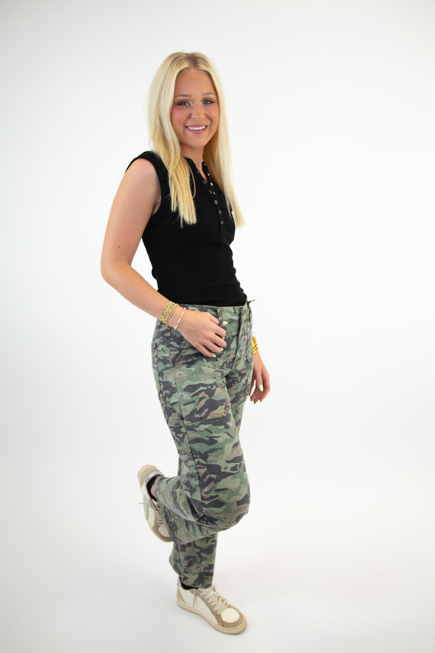 Camo Carpenter Jeans