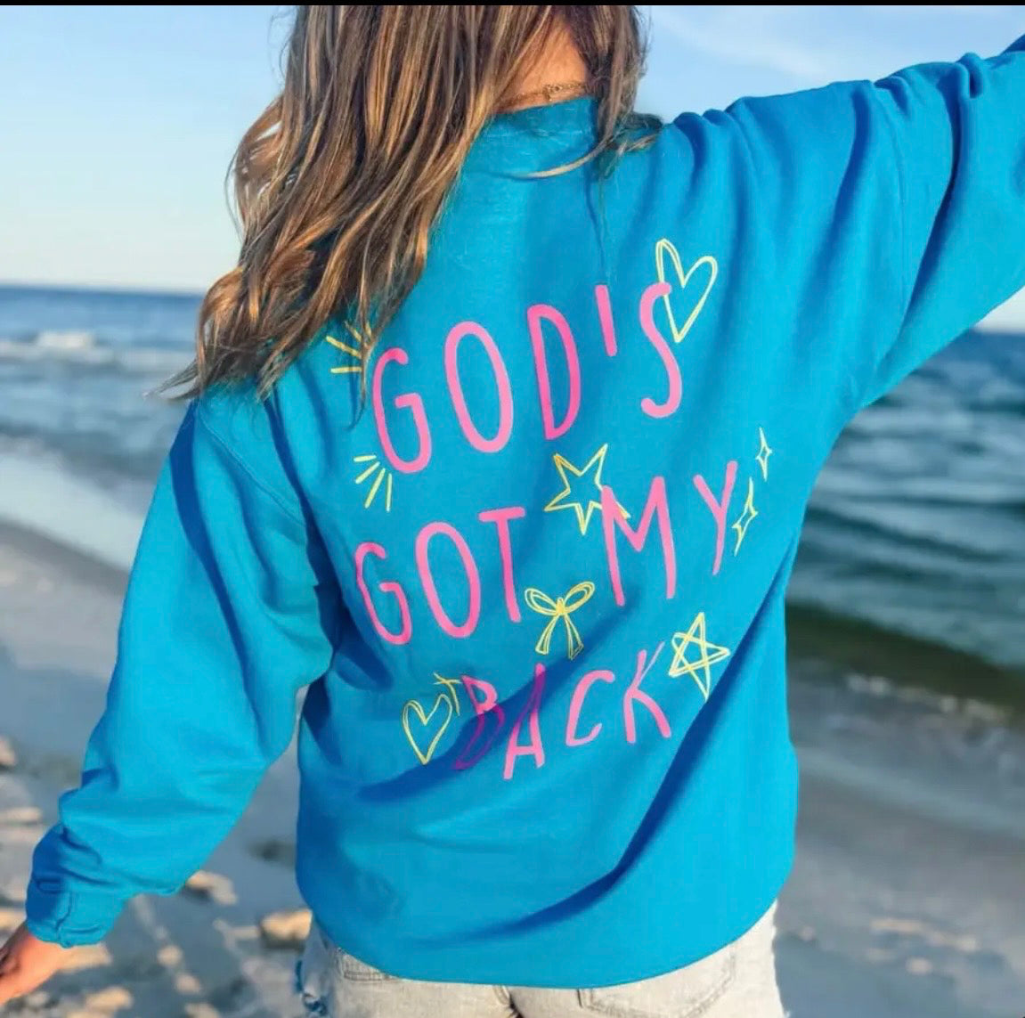 God’s Got My Back Sweatshirt