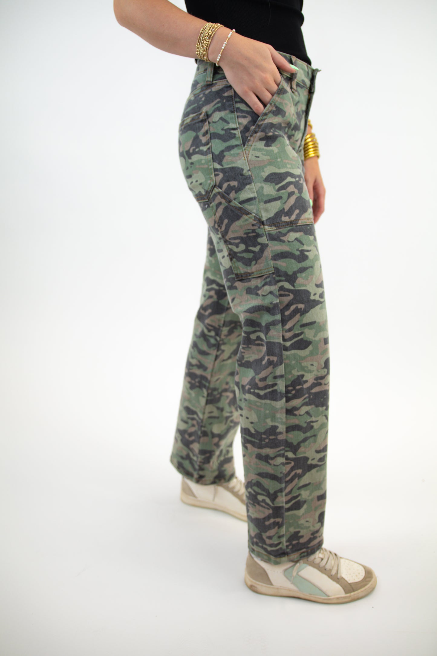 Camo Carpenter Jeans
