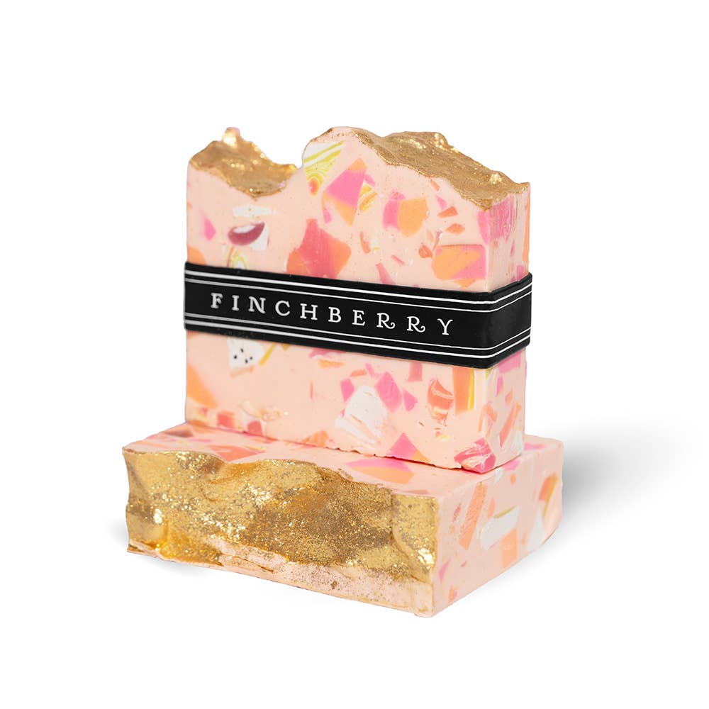 FinchBerry Goldie Handmade Terrazzo Soap