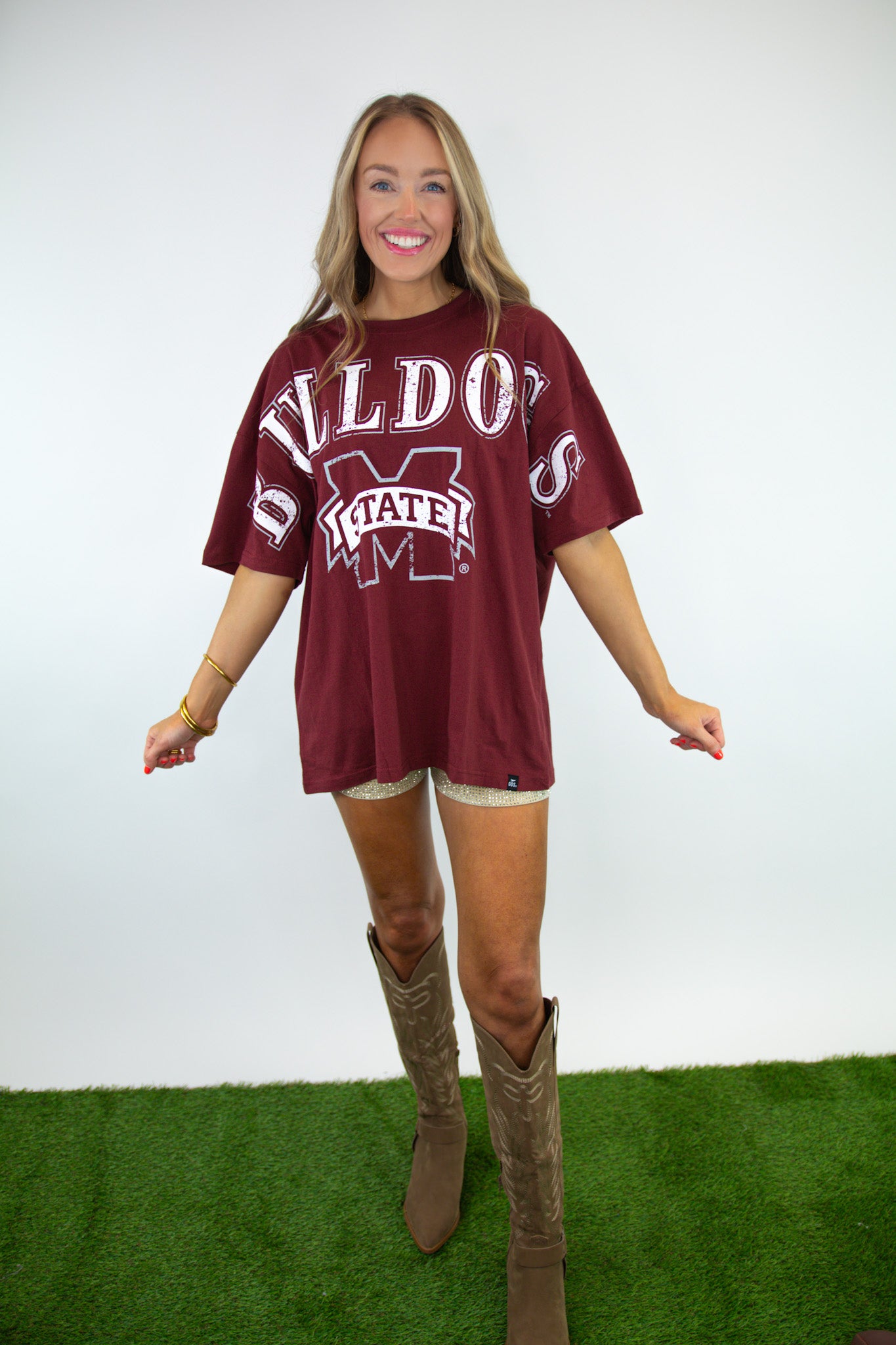 Dawgs Licensed Oversized Game Day Tee