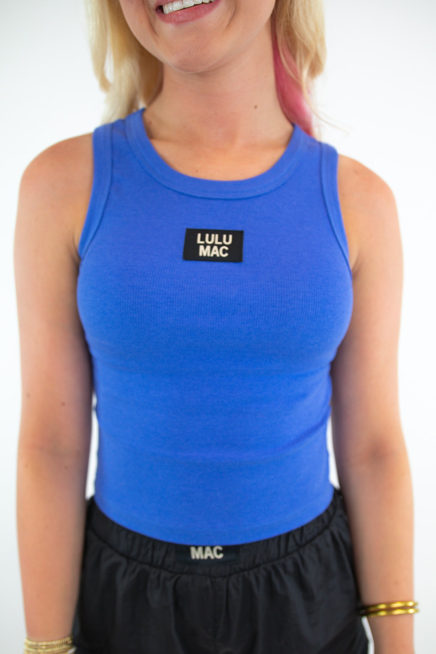 Royal Blue LULU MAC Tank Top