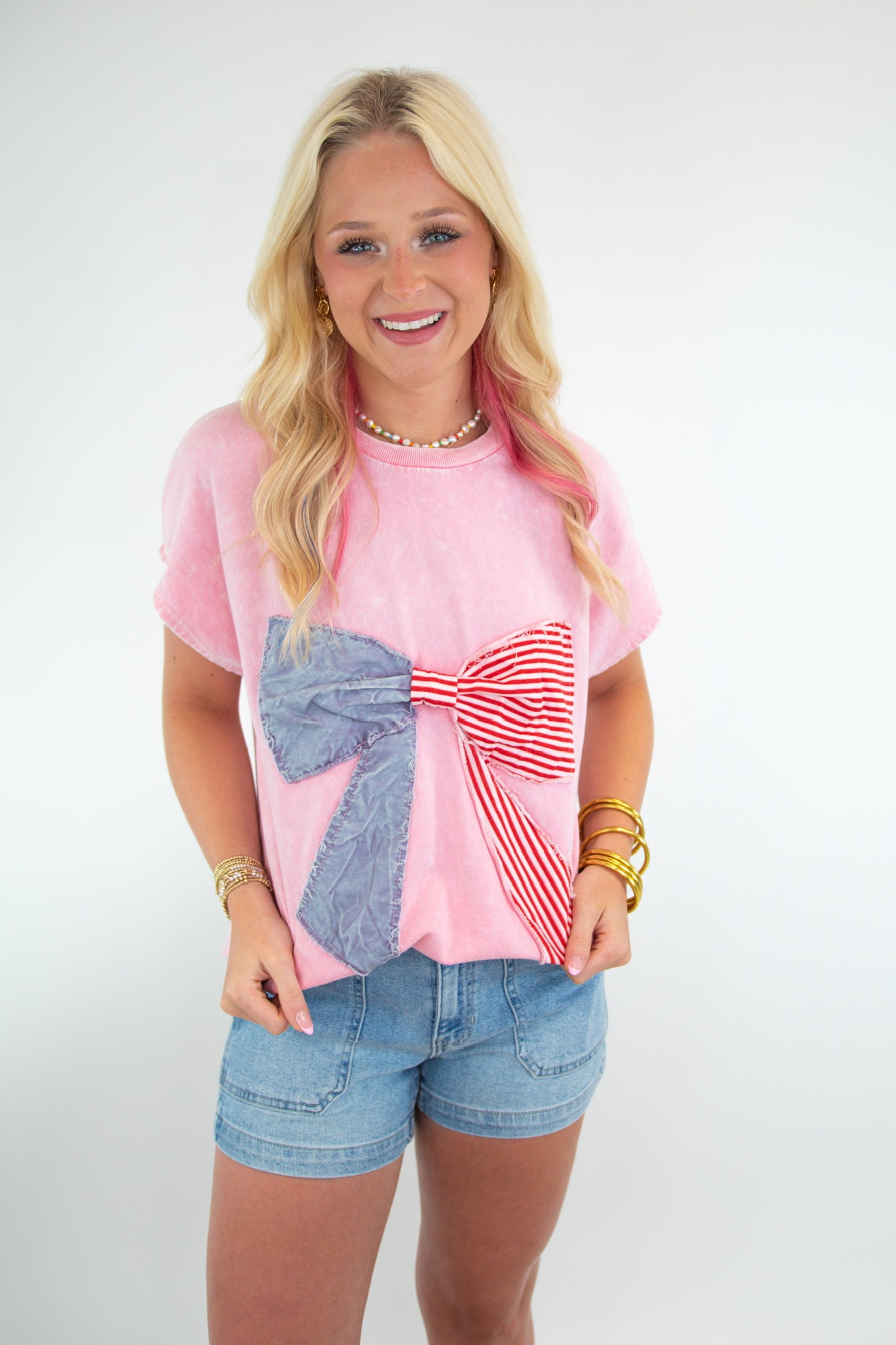 Americana Mineral Wash Bow Top