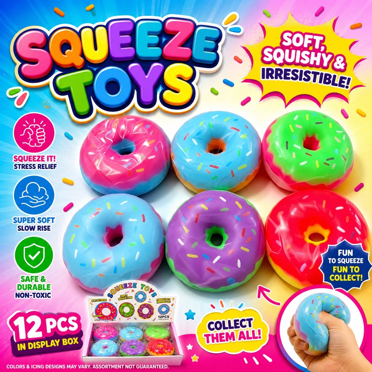 Squeeze Donuts – Super Soft Slow-Rise Donut Squishies