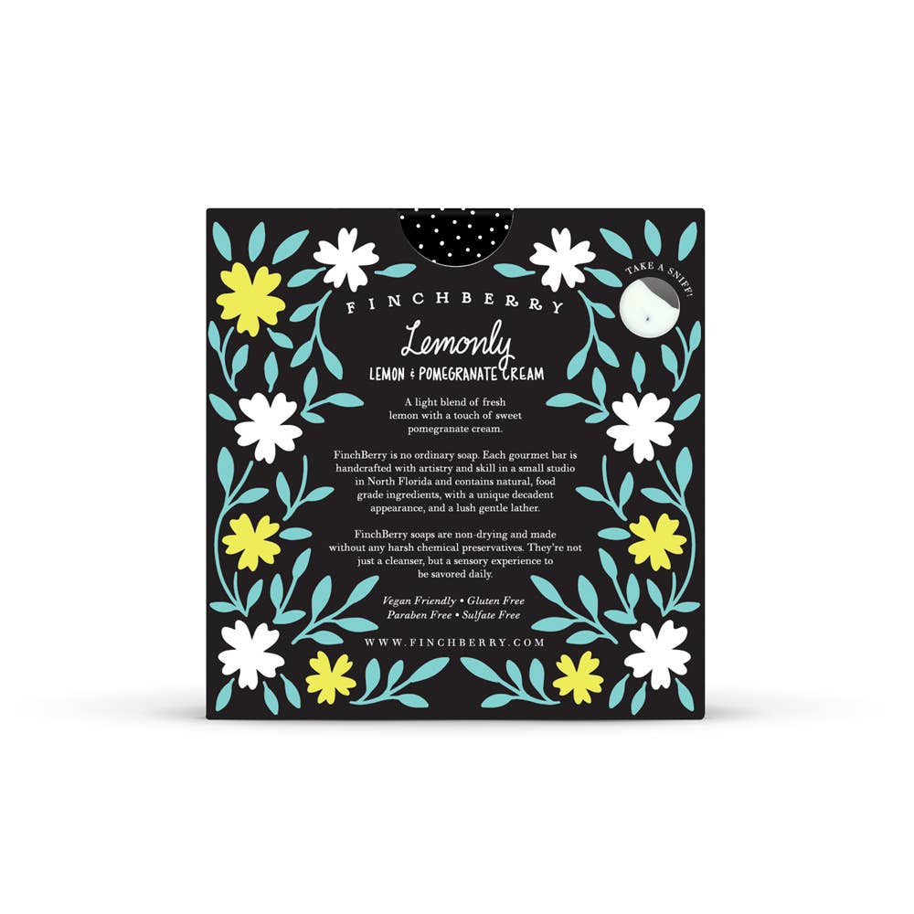 FinchBerry Lemonly Vegan-friendly Gluten-free Boxed Soap