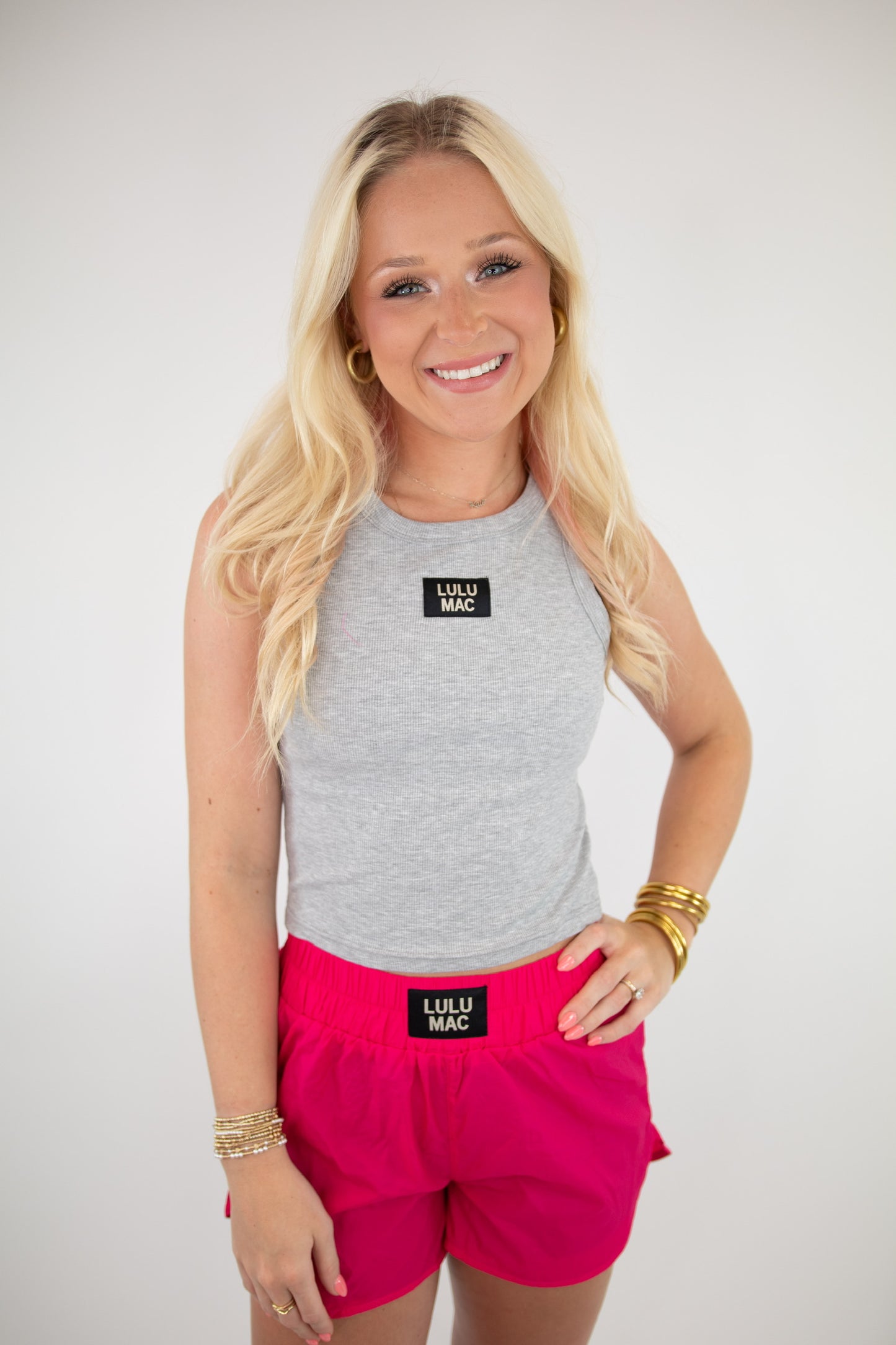 Hot Pink Lulu Mac Shorts