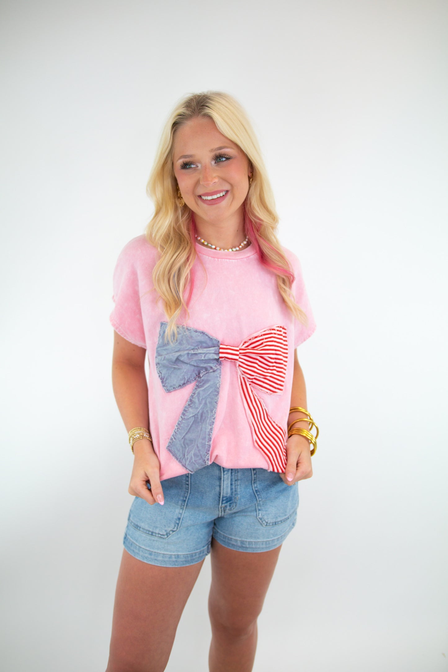 Americana Mineral Wash Bow Top