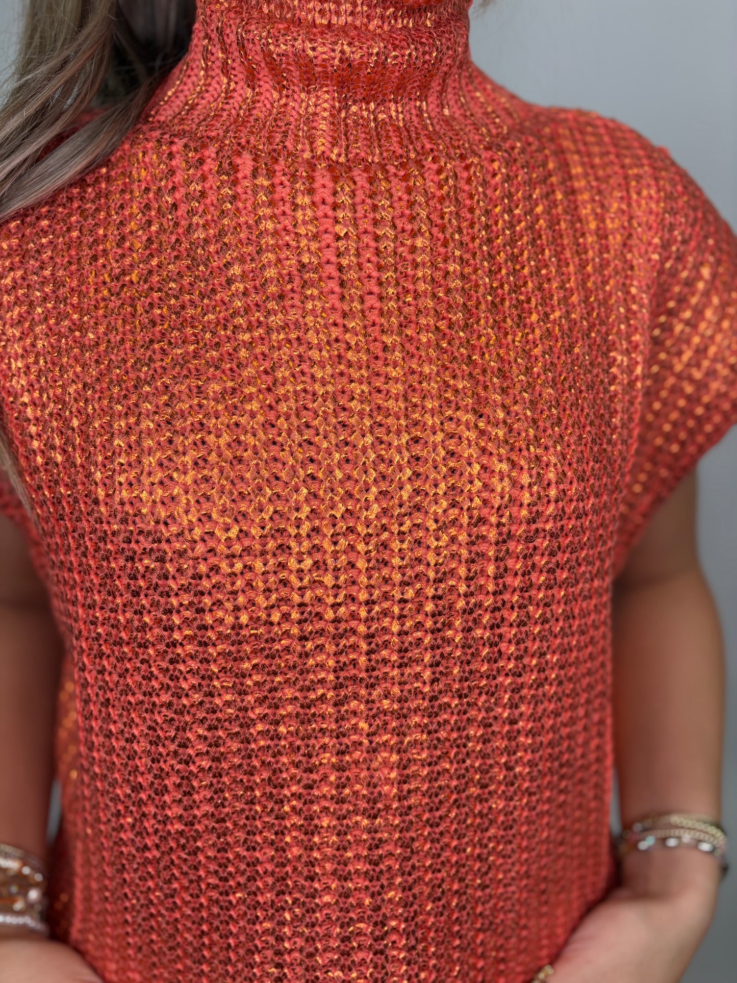 Shimmer and Spice Sweater