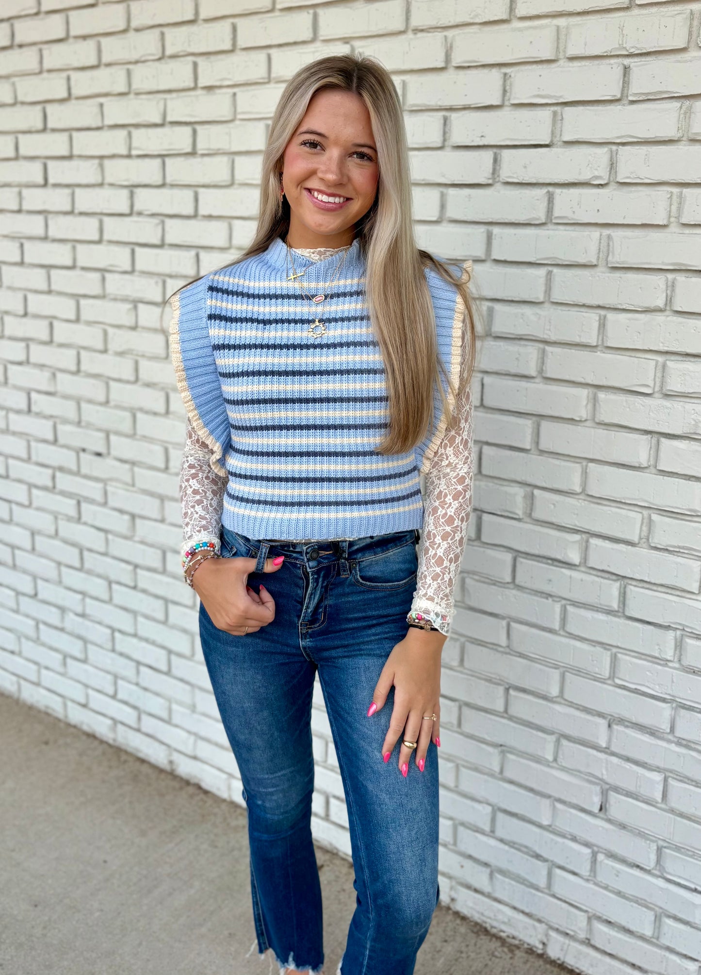 Lace Layering Top