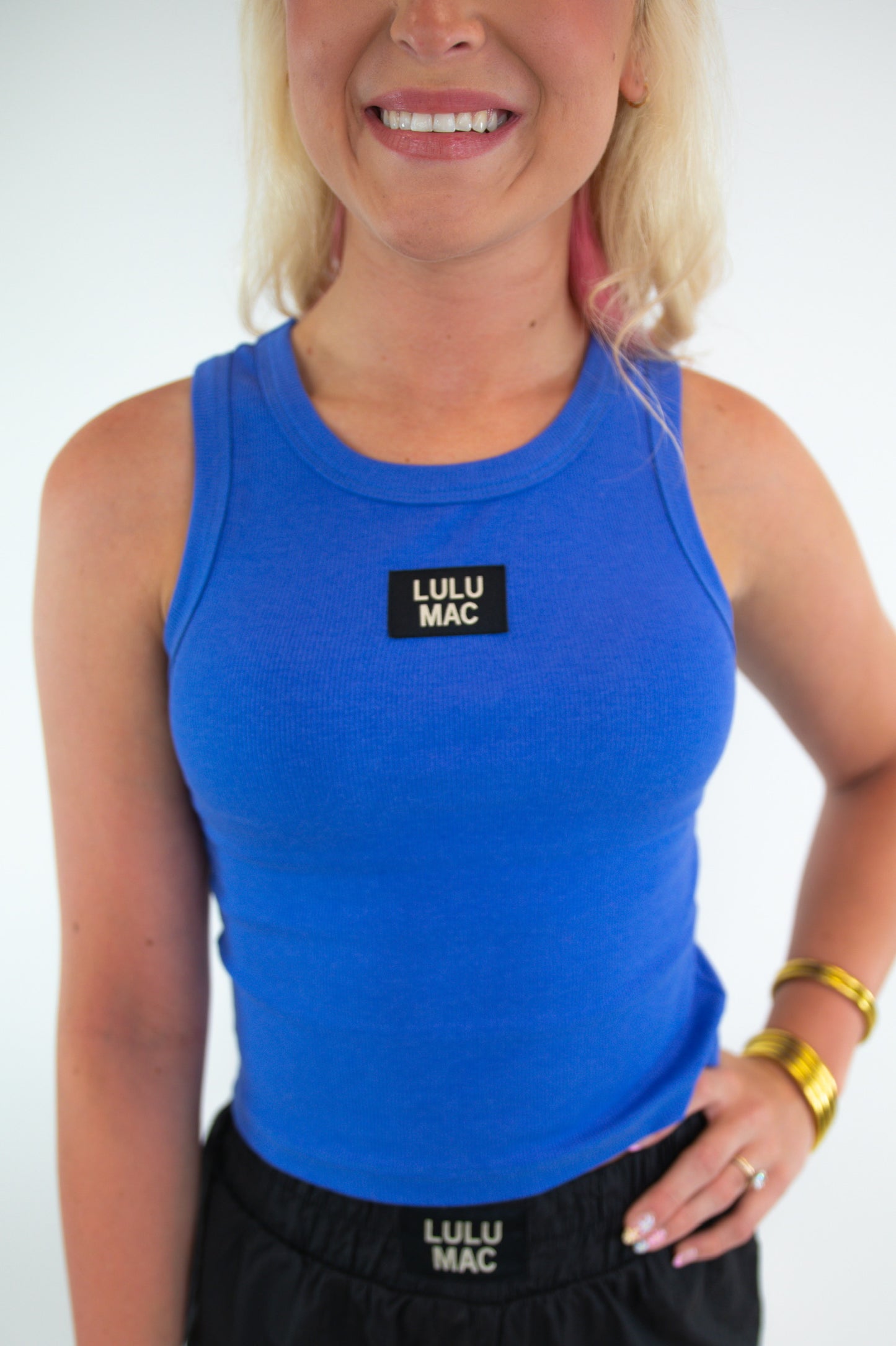 Royal Blue LULU MAC Tank Top