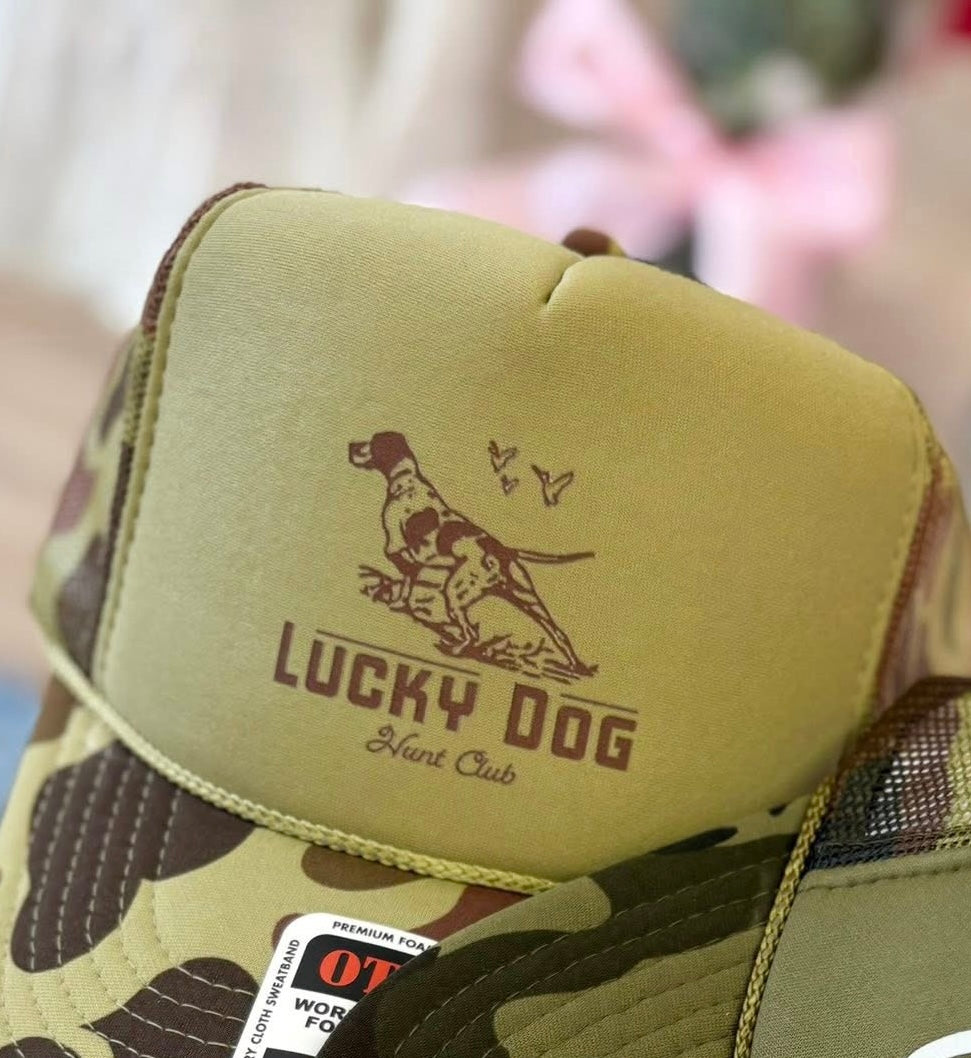 Lucky Dog Camo Hat