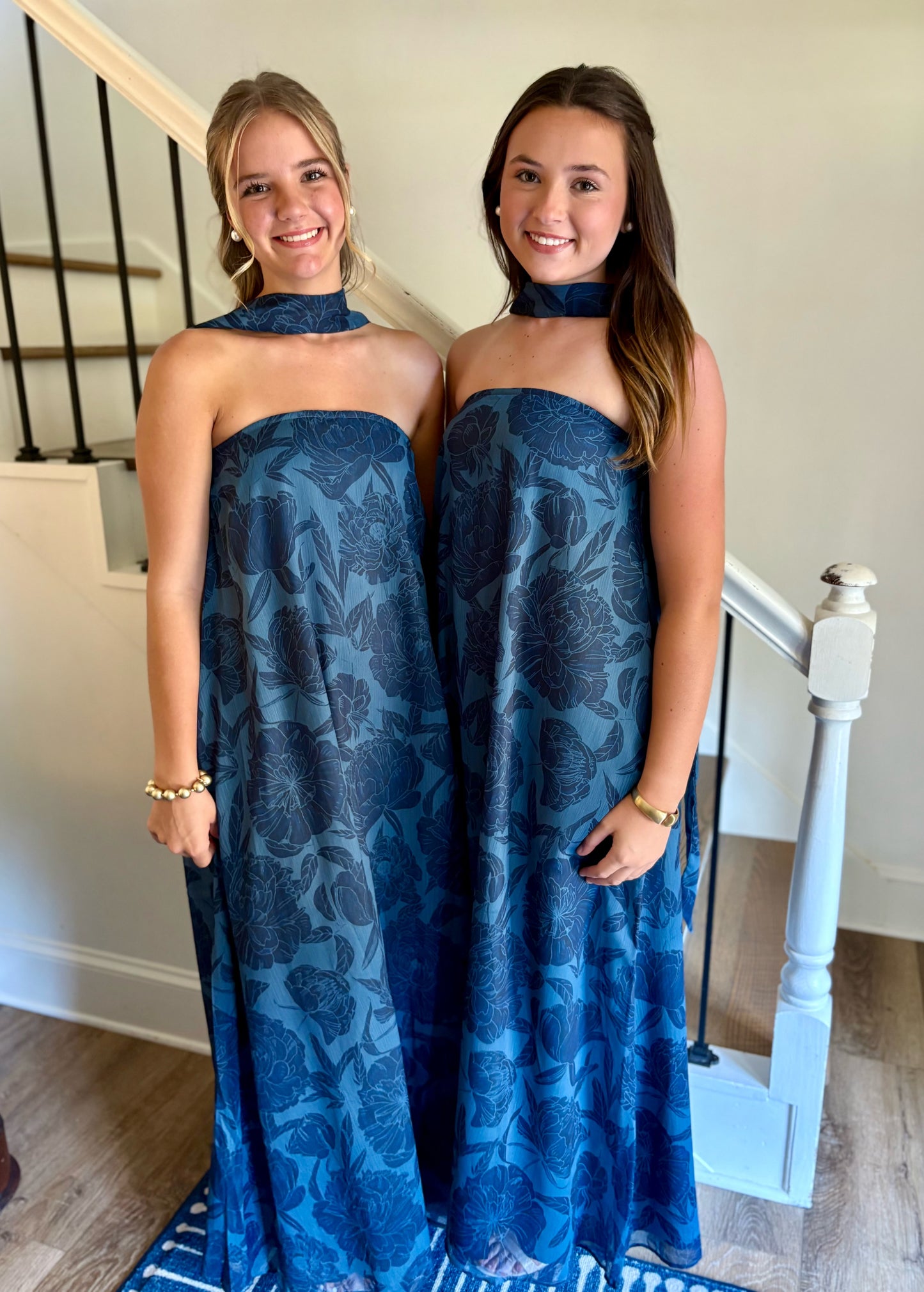 Navy Nights Maxi Dress