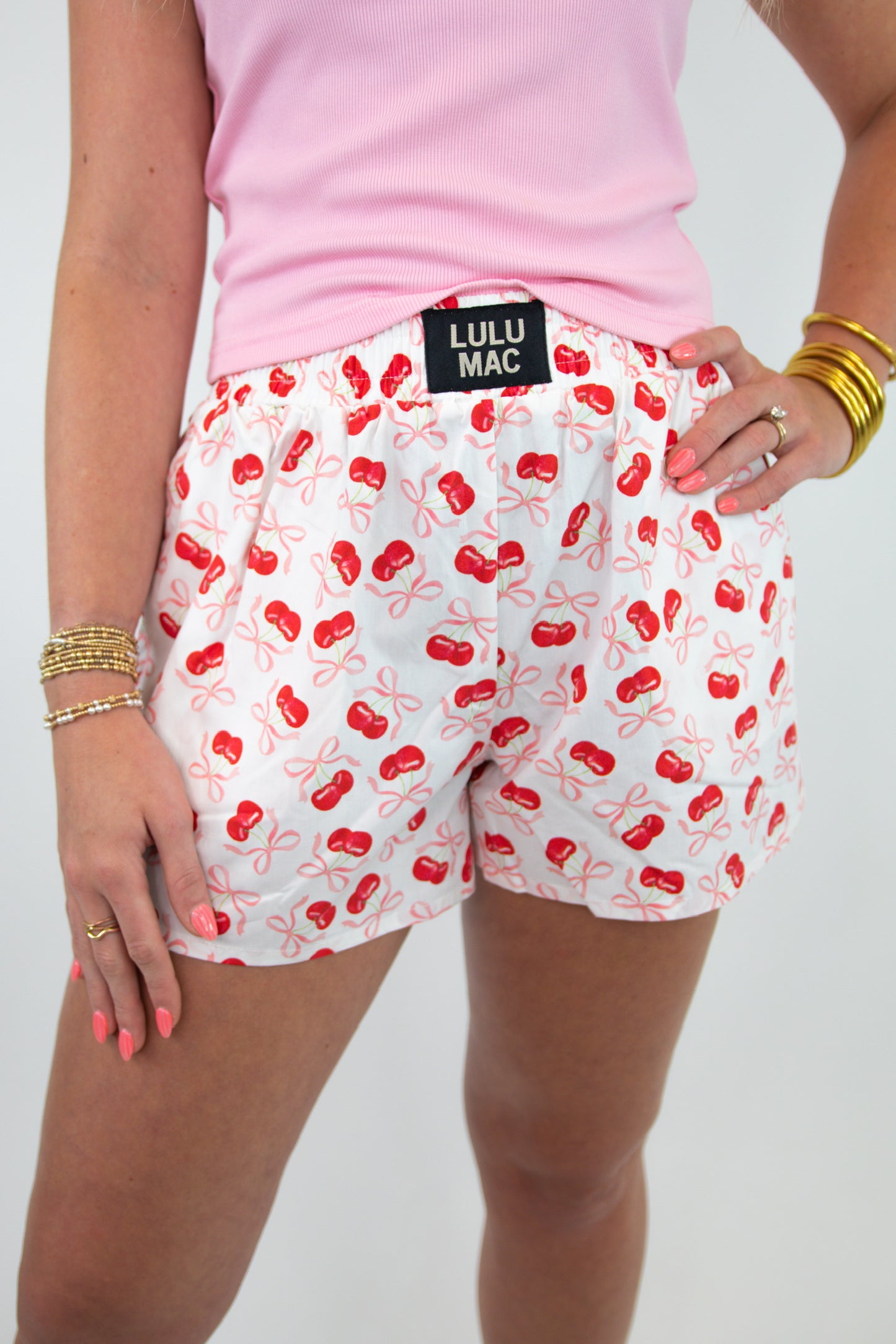 Cherry Lulu Mac Shorts