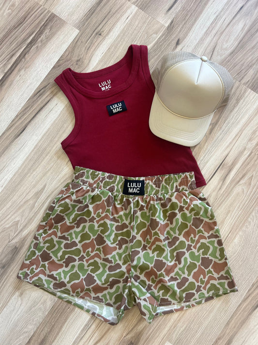 Camouflage LuluMac Shorts