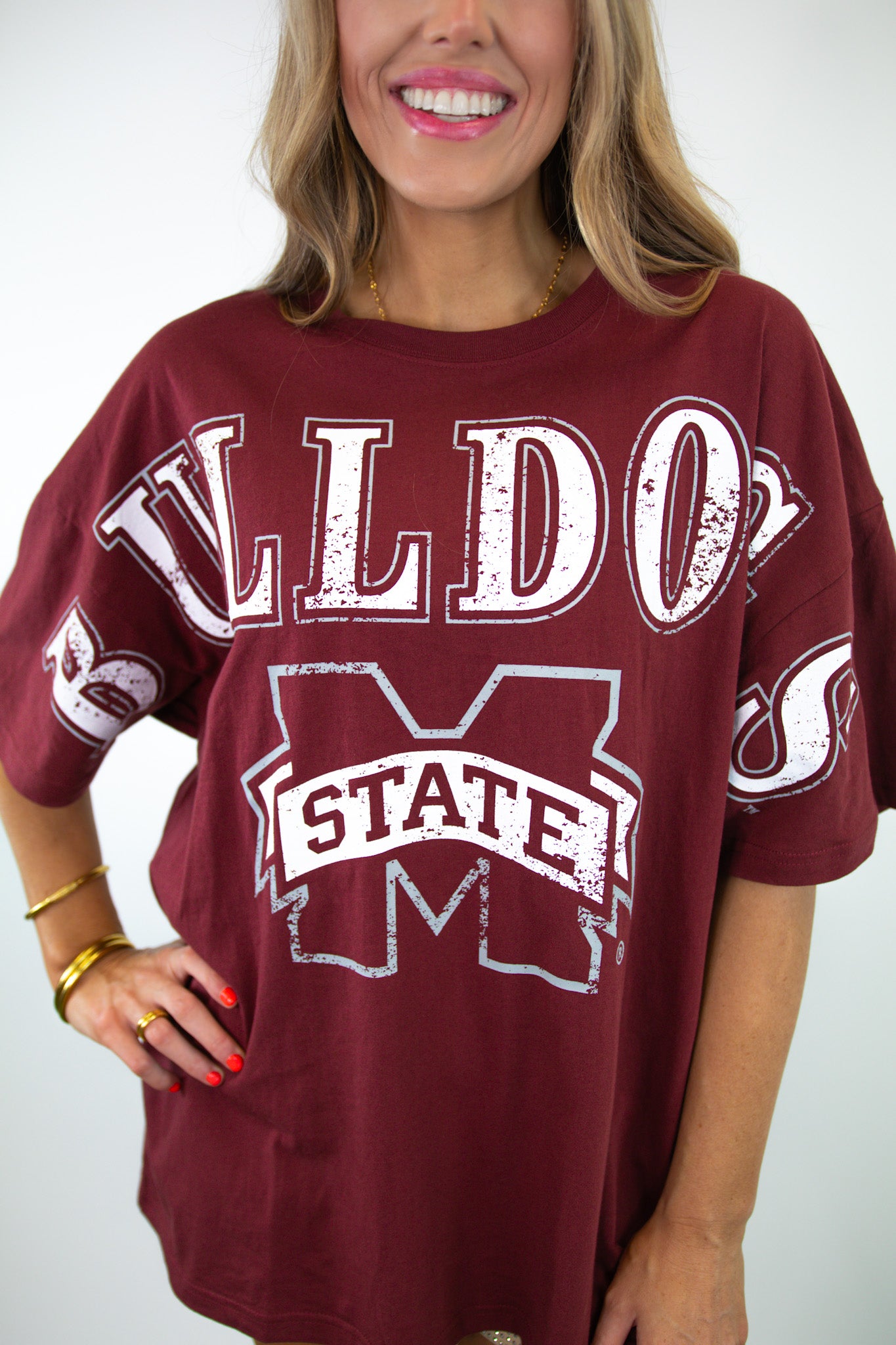 Dawgs Licensed Oversized Game Day Tee