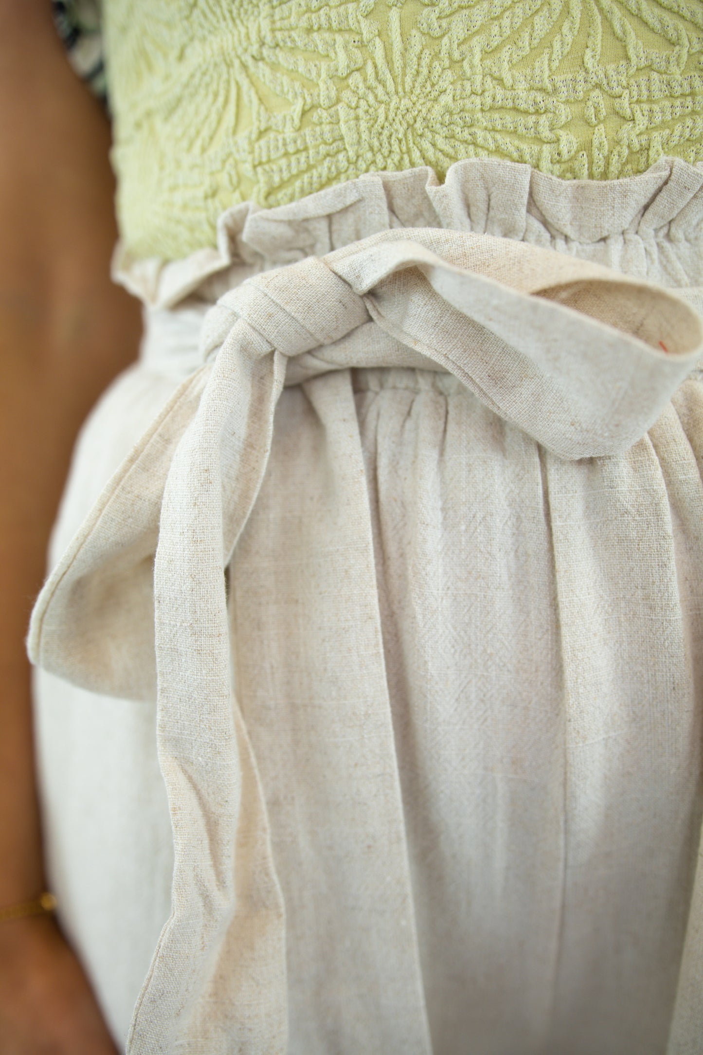 Soft Linen Tie Shorts