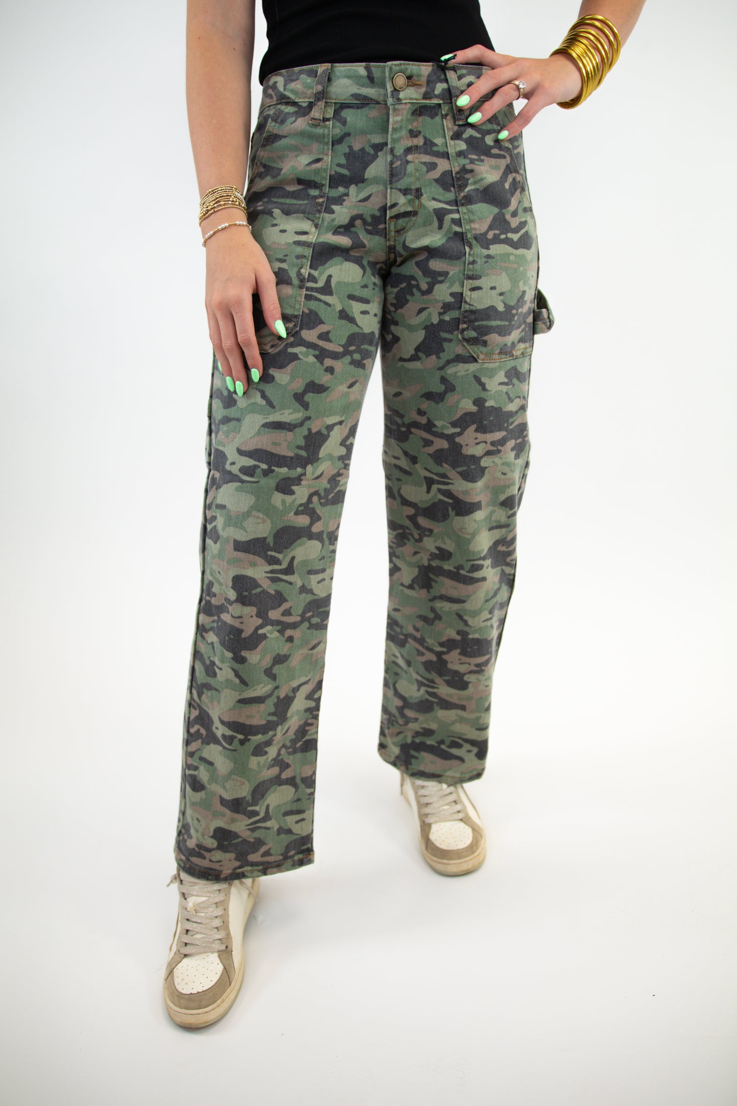 Camo Carpenter Jeans