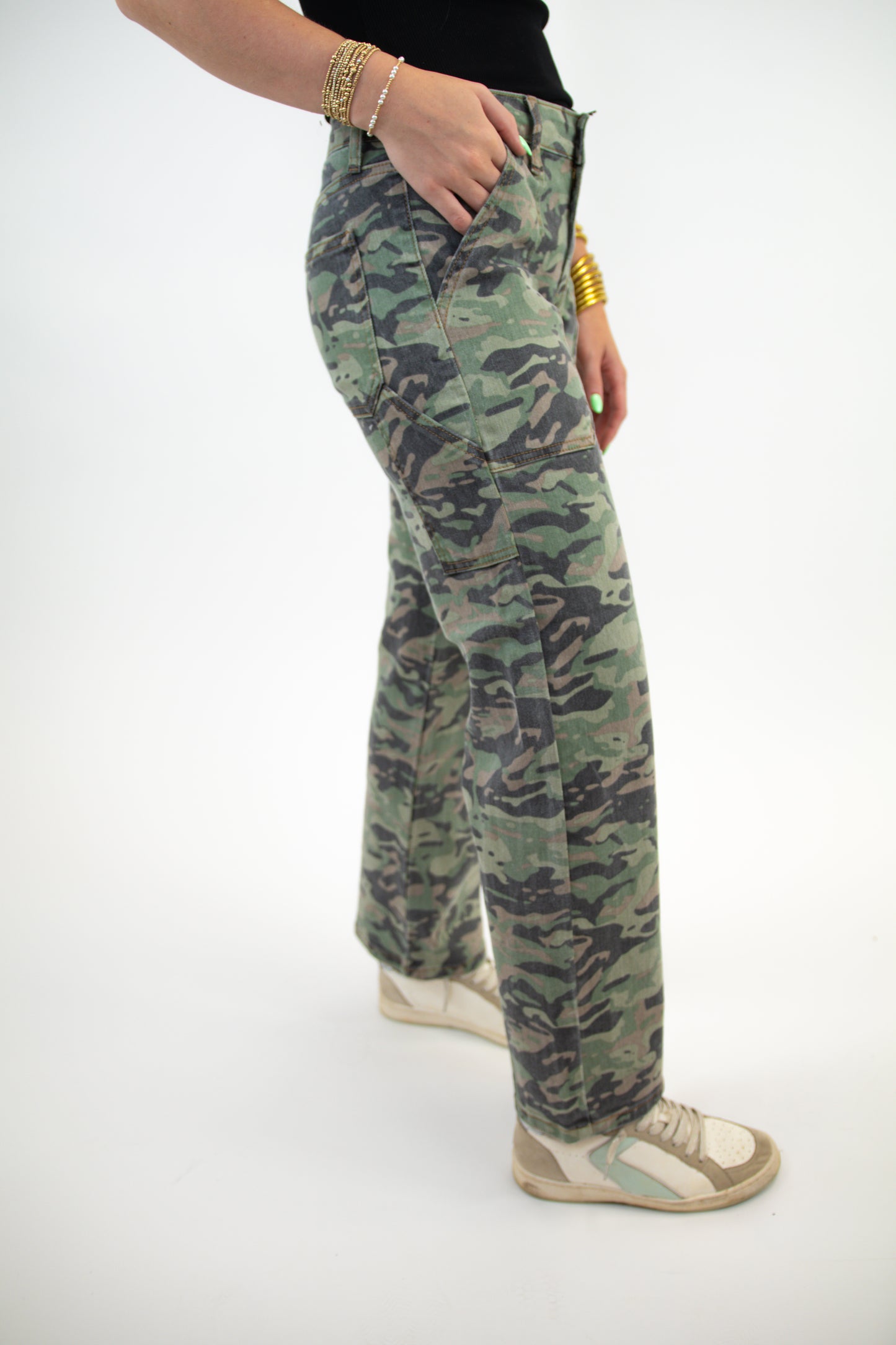 Camo Carpenter Jeans