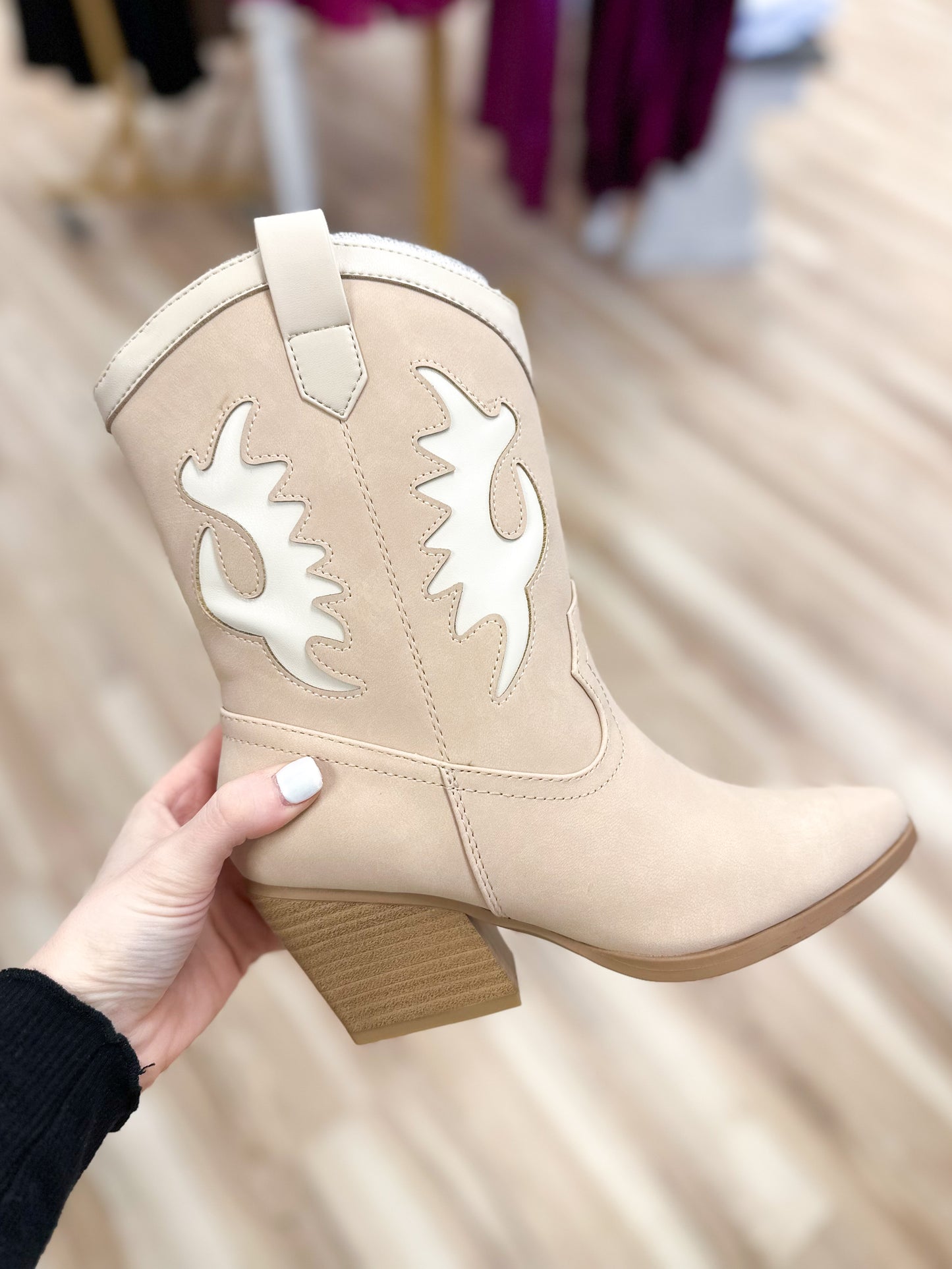 Made for Walking Taupe Cowboy Boots