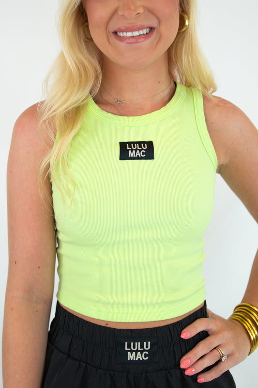 Lime Lulu Mac Tank Top