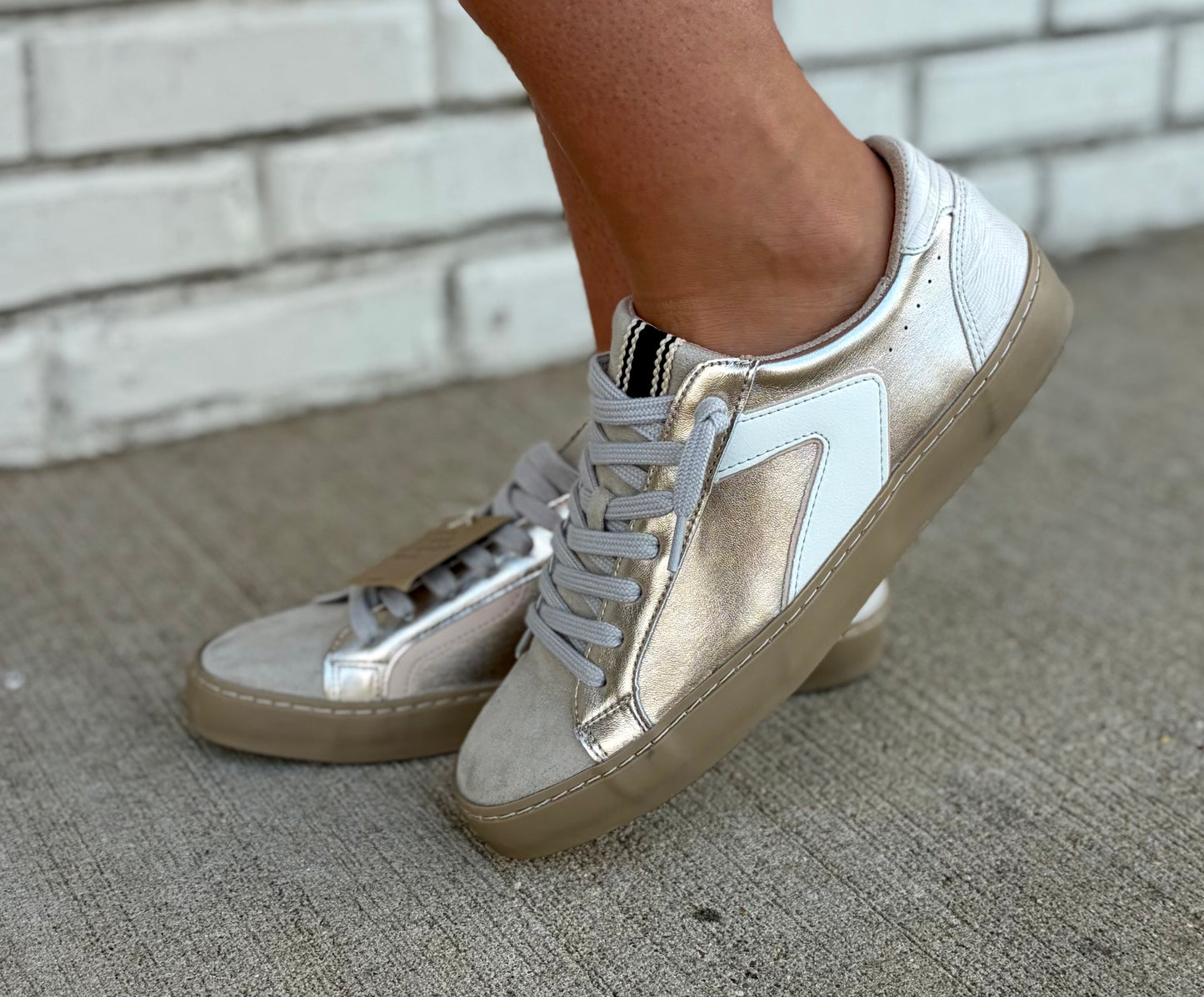 Gold Robbie ShuShop Sneaker