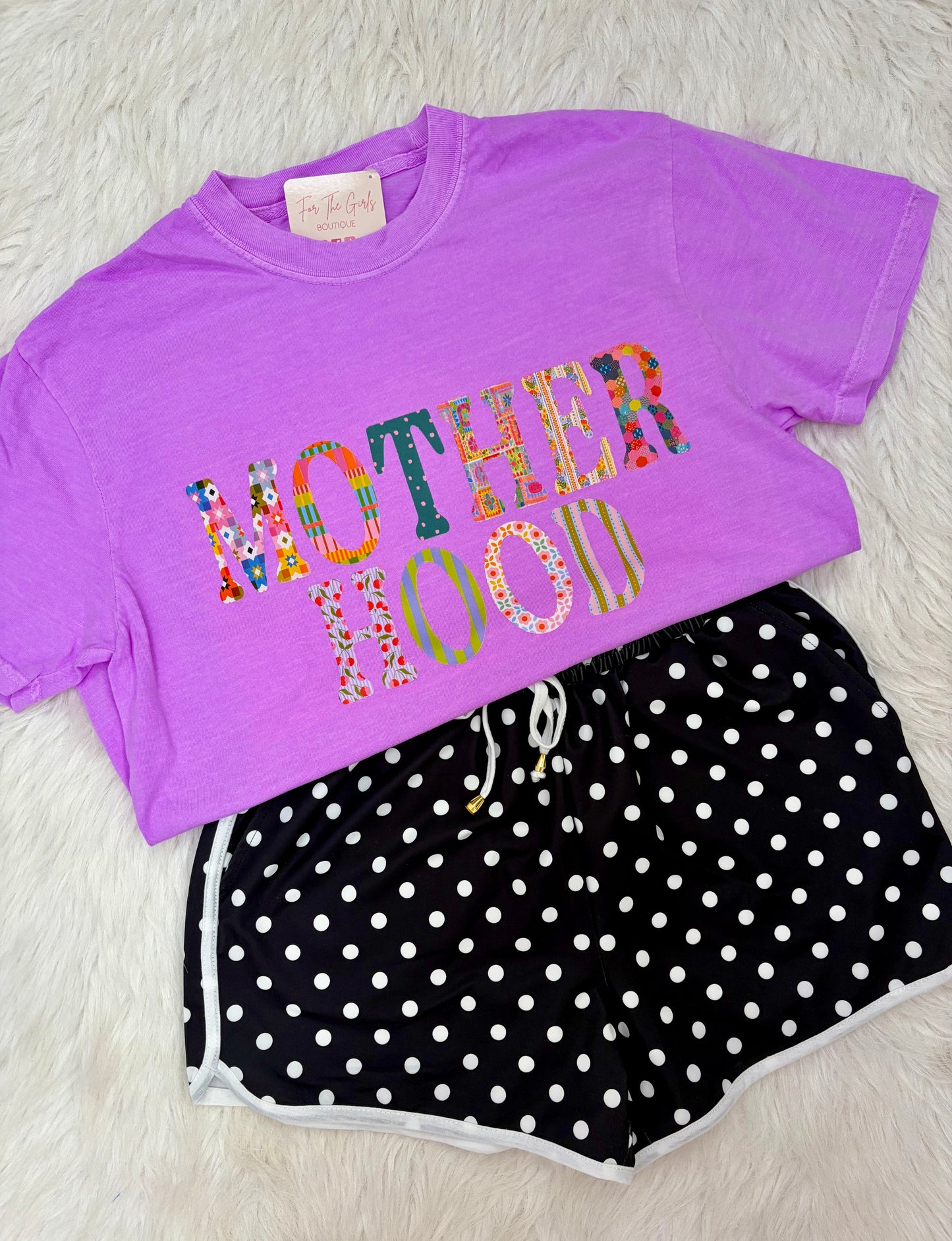 Motherhood Orchid Graphic Tee