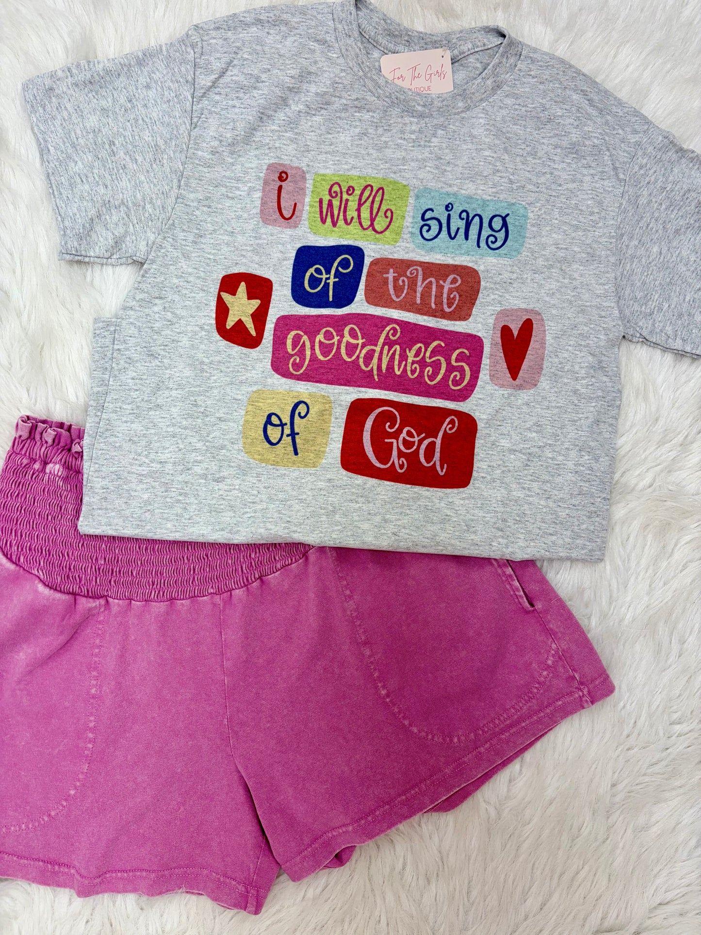I Will Sing of the Goodness of God Graphic Tee
