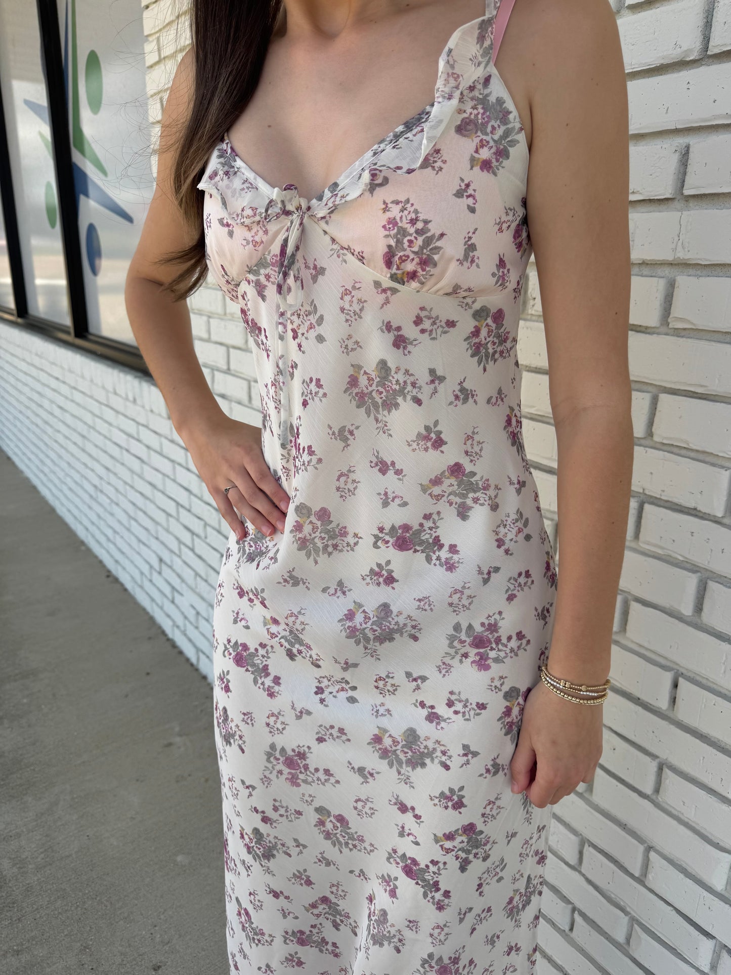 Floral Occassion Midi Dress