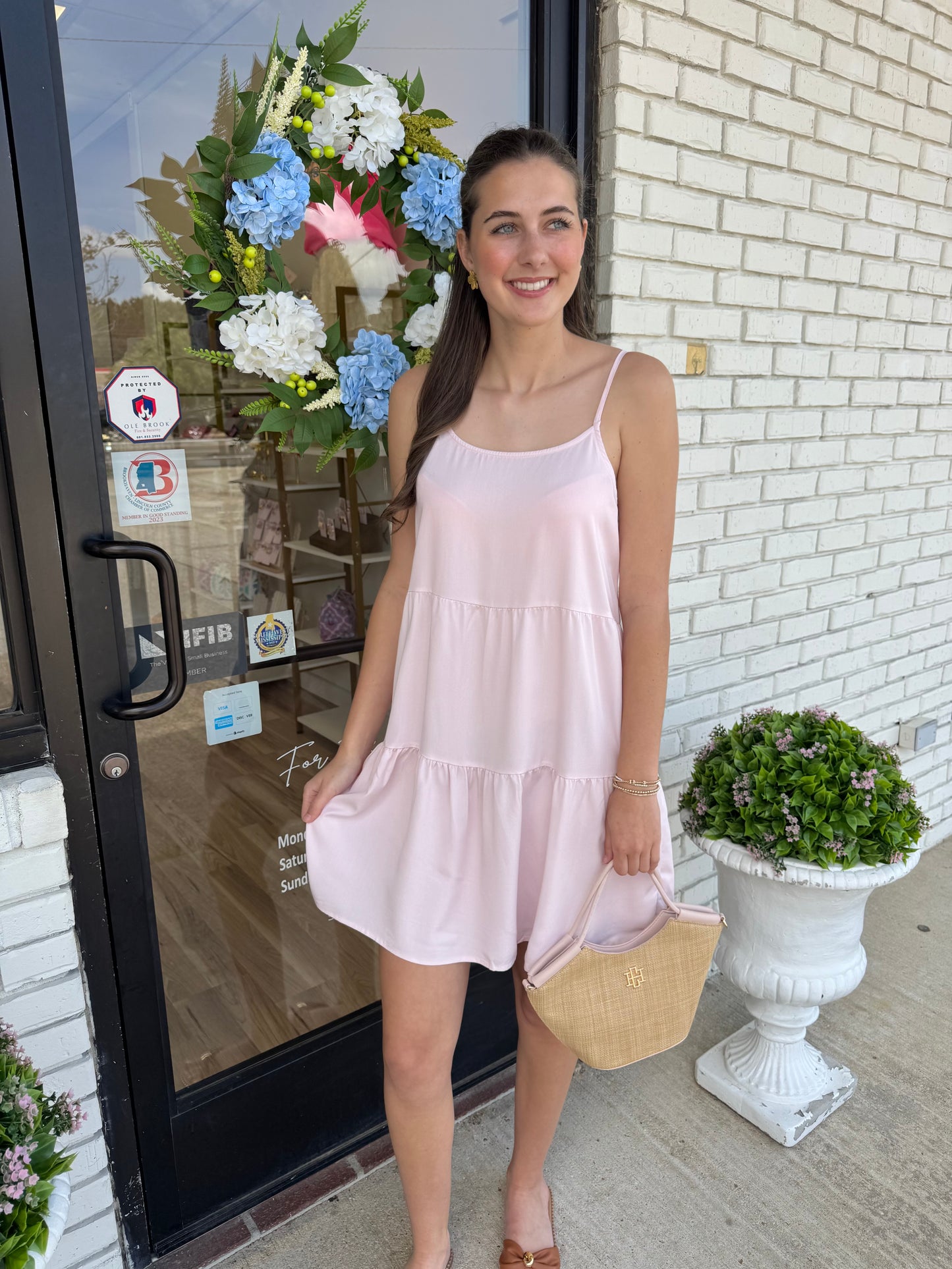 Everyday Tiered Mini Dress
