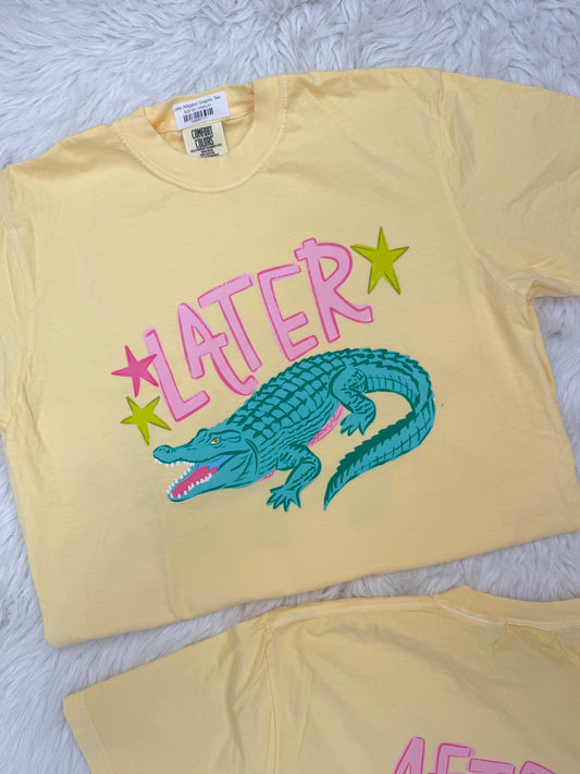Later Alligator Graphic Tee