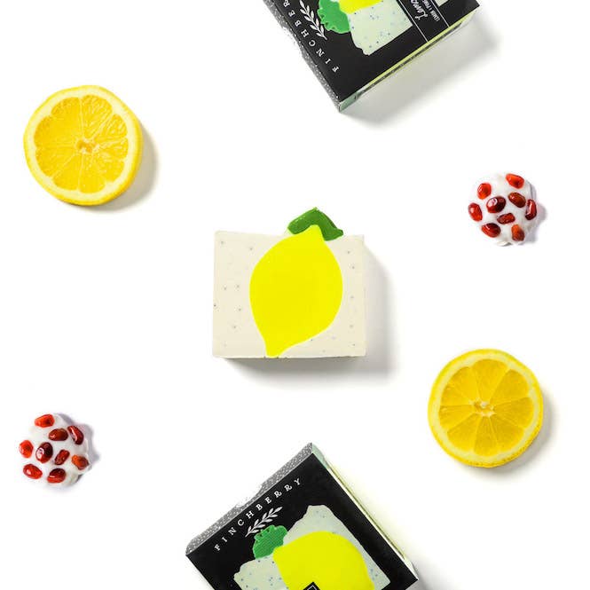 FinchBerry Lemonly Vegan-friendly Gluten-free Boxed Soap