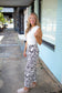 Natural Zebra Print Jeans