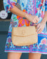 Sinclair Quilted Crossbody Natural - Caroline Hill