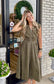Olive Suede Midi