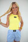 Blue Striped LULU MAC Shorts