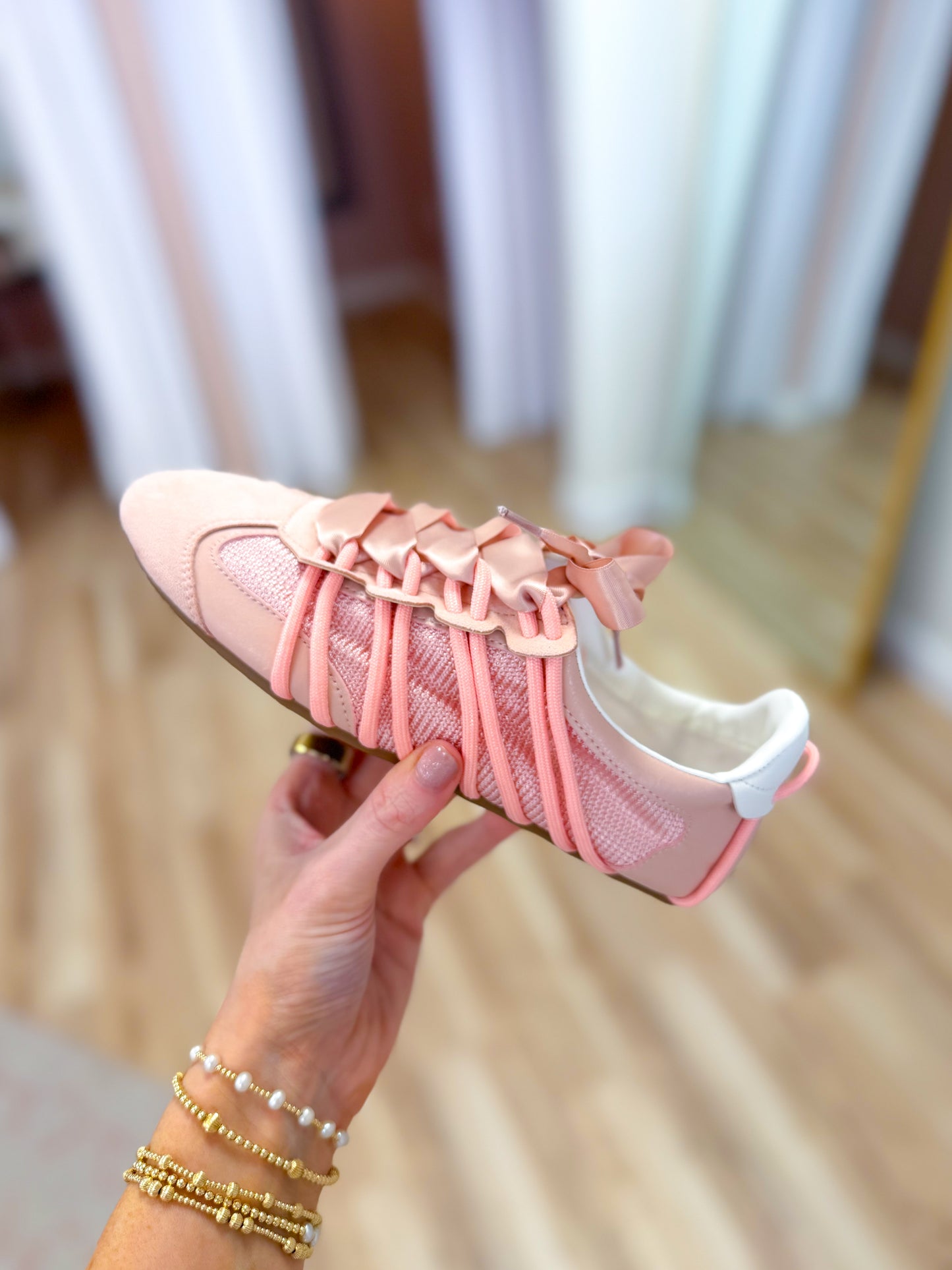 ShuShop Pink Sheryl Sneaker