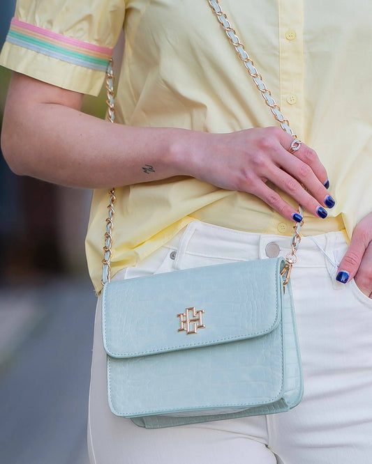 Evelyn Crossbody Mint- Caroline Hill