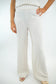 Natural Striped Linen Pants
