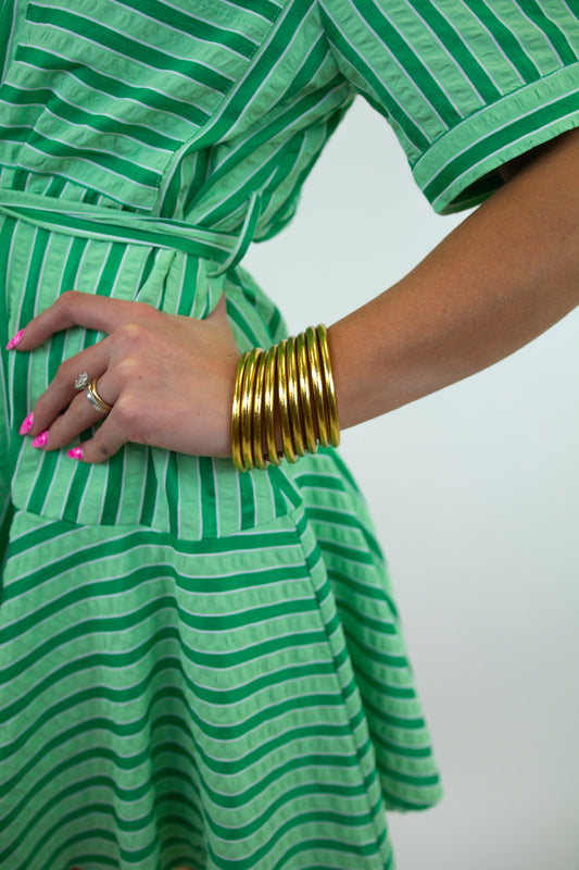 Mantra Gold Bangle