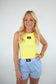 Yellow LULU MAC Tank Top